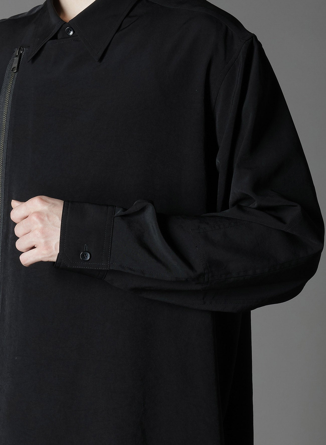 Elegant Crepe de Chine Left Overlapping Shirt for Women - Soft & Flowy Blouse for Office Wear, Casual Outfits & Special Occasions