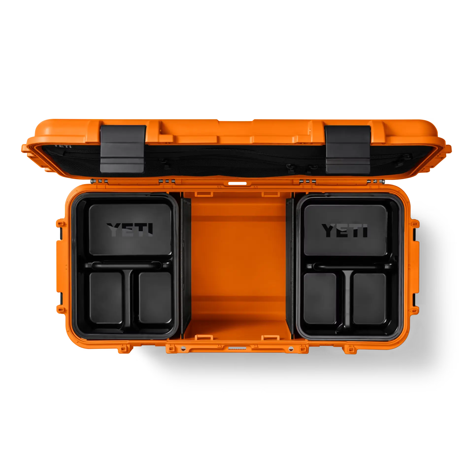 LoadOut GoBox 60 - Heavy Duty Waterproof Storage Box | King Crab Orange | Perfect for Camping, Hiking & Outdoor Gear Organization