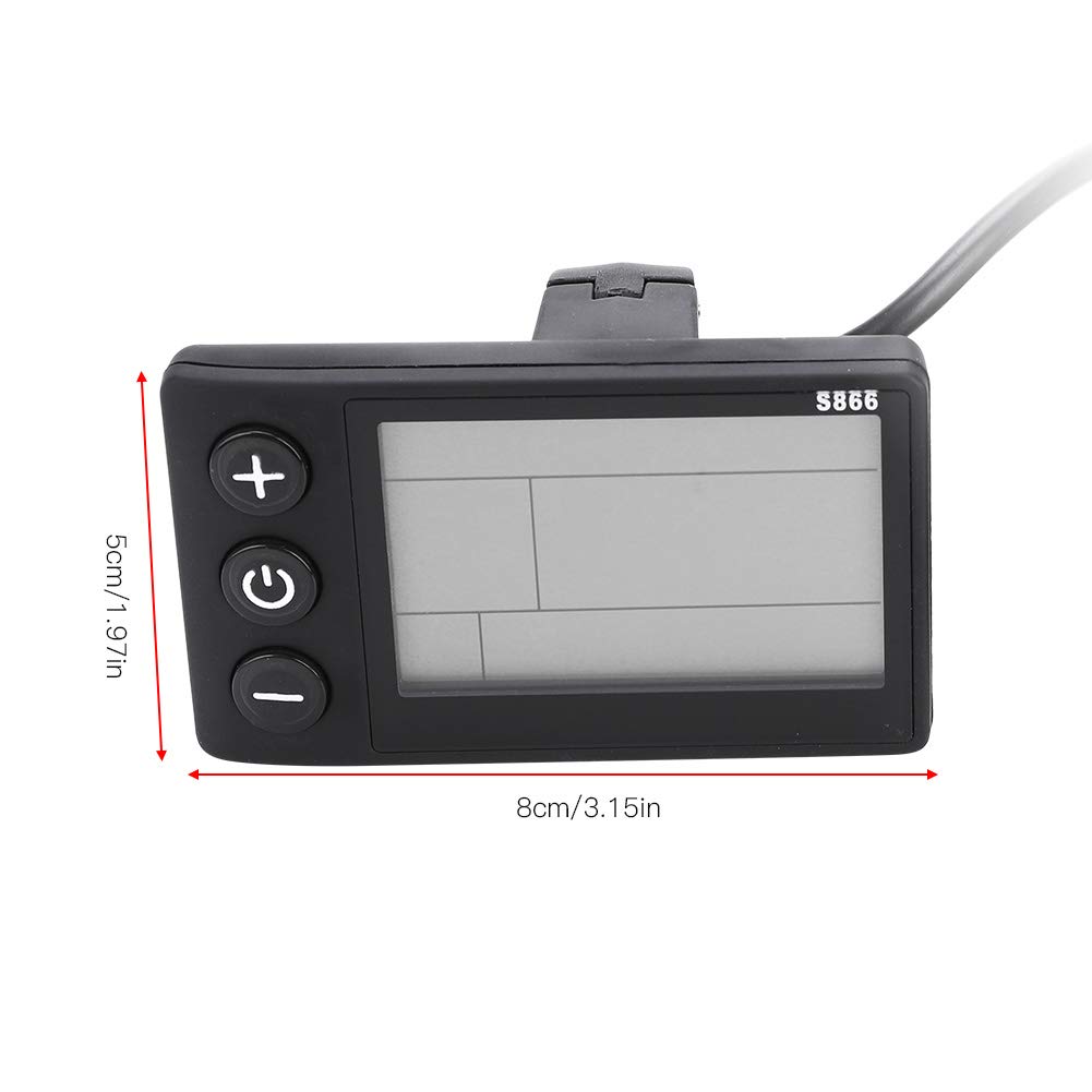 Yunir 24V-48V Brushless Motor Controller Kit with LCD Display for Electric Scooters - 36V/48V 350W Power - Perfect for DIY E-Scooter Upgrades and Repairs