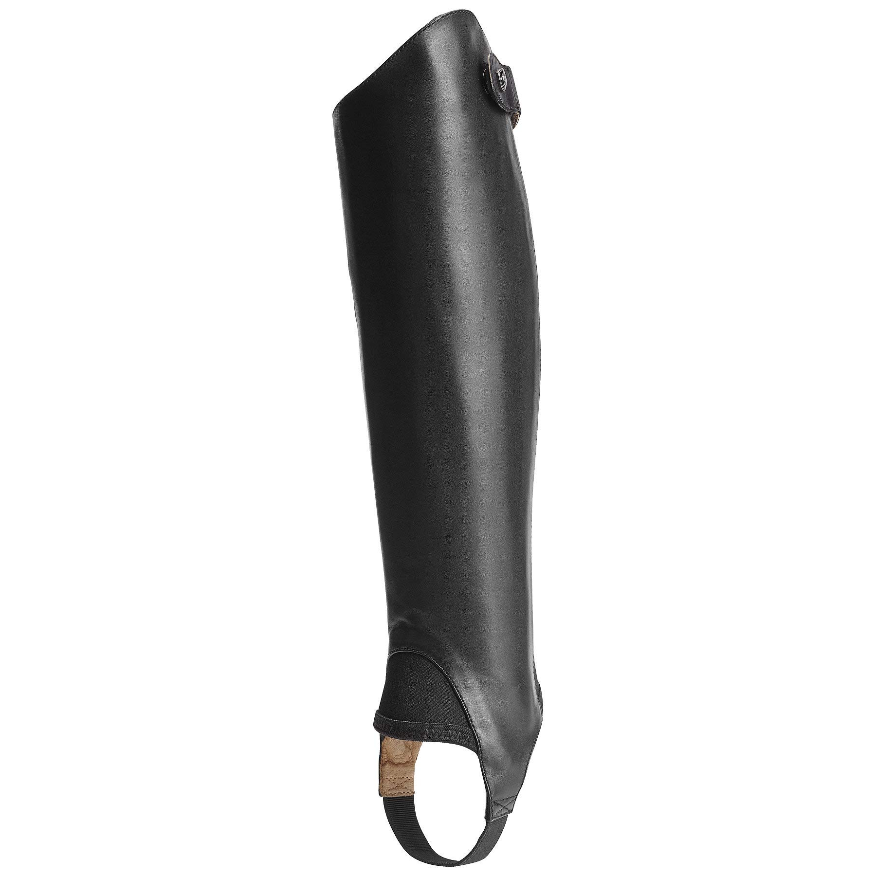 Ariat Close Contour Chap Half Chap - Black Equestrian Riding Leg Protection for Horseback Riding & Training