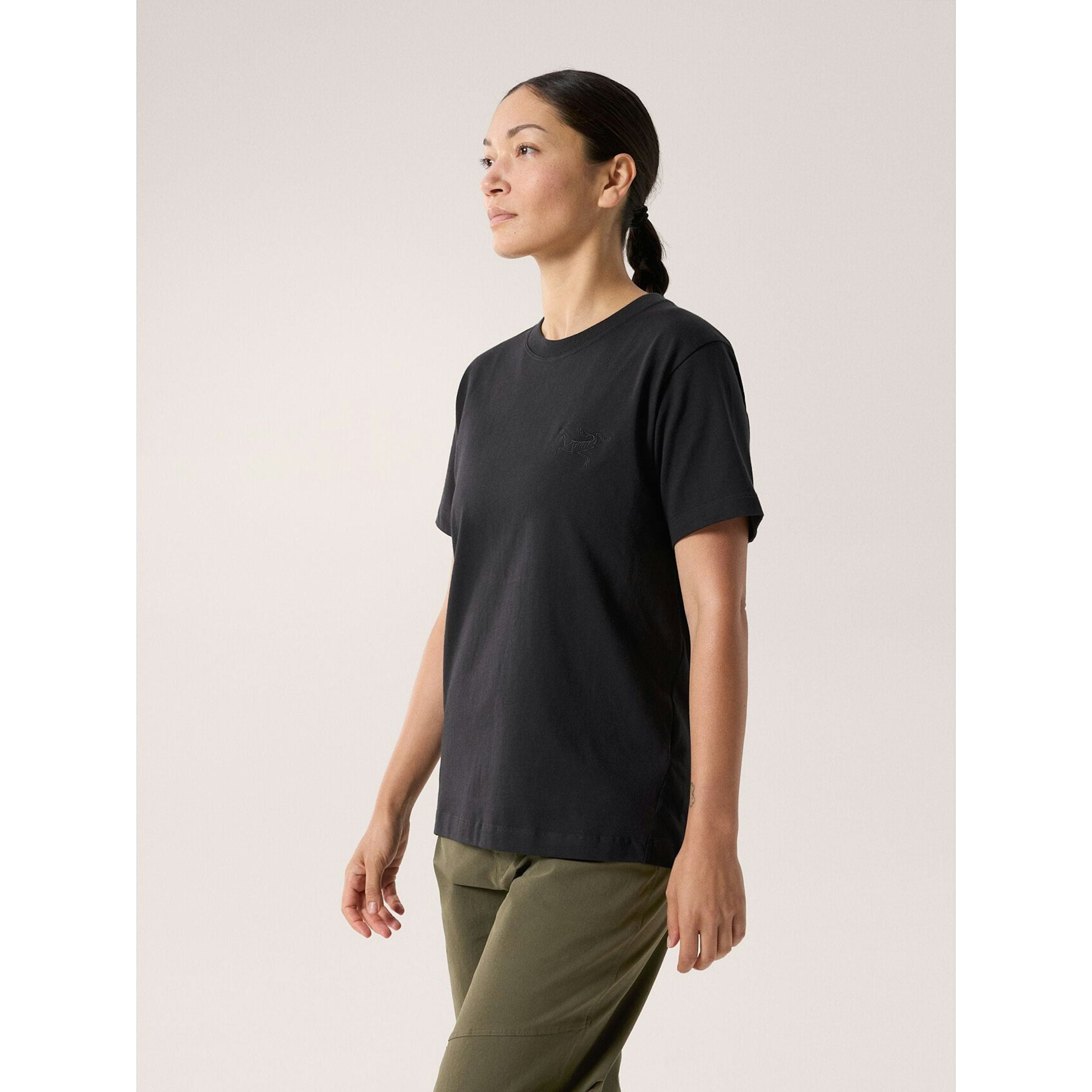 Arc'teryx Women's Kragg Cotton Short Sleeve Crew Shirt - Lightweight & Breathable for Hiking, Camping & Outdoor Adventures