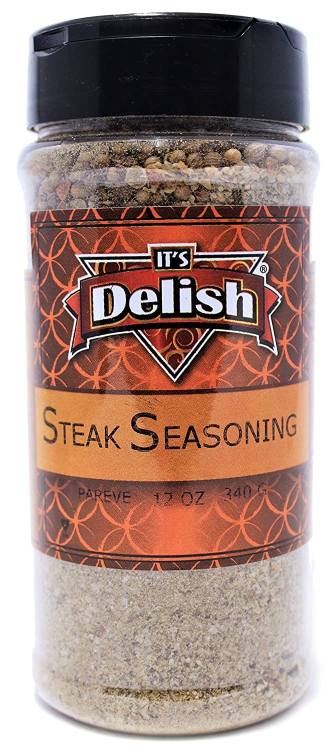 Premium Steak Seasoning Blend - All Natural Spices for Grilling, BBQ & Cooking - Perfect for Ribeye, Sirloin & Filet Mignon - Great for Backyard BBQs, Camping & Family Dinners