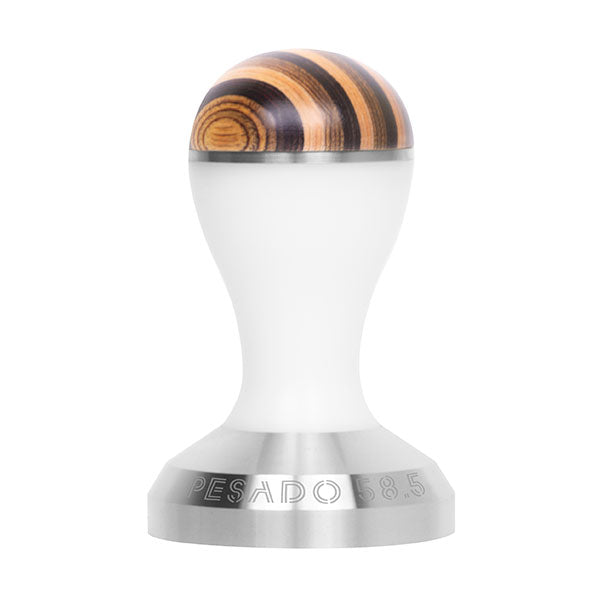 58.5mm Heavy Duty Metal Coffee Tamper - Professional Espresso Press for Baristas & Home Brewing - Perfect for Espresso Machines & Coffee Shops
