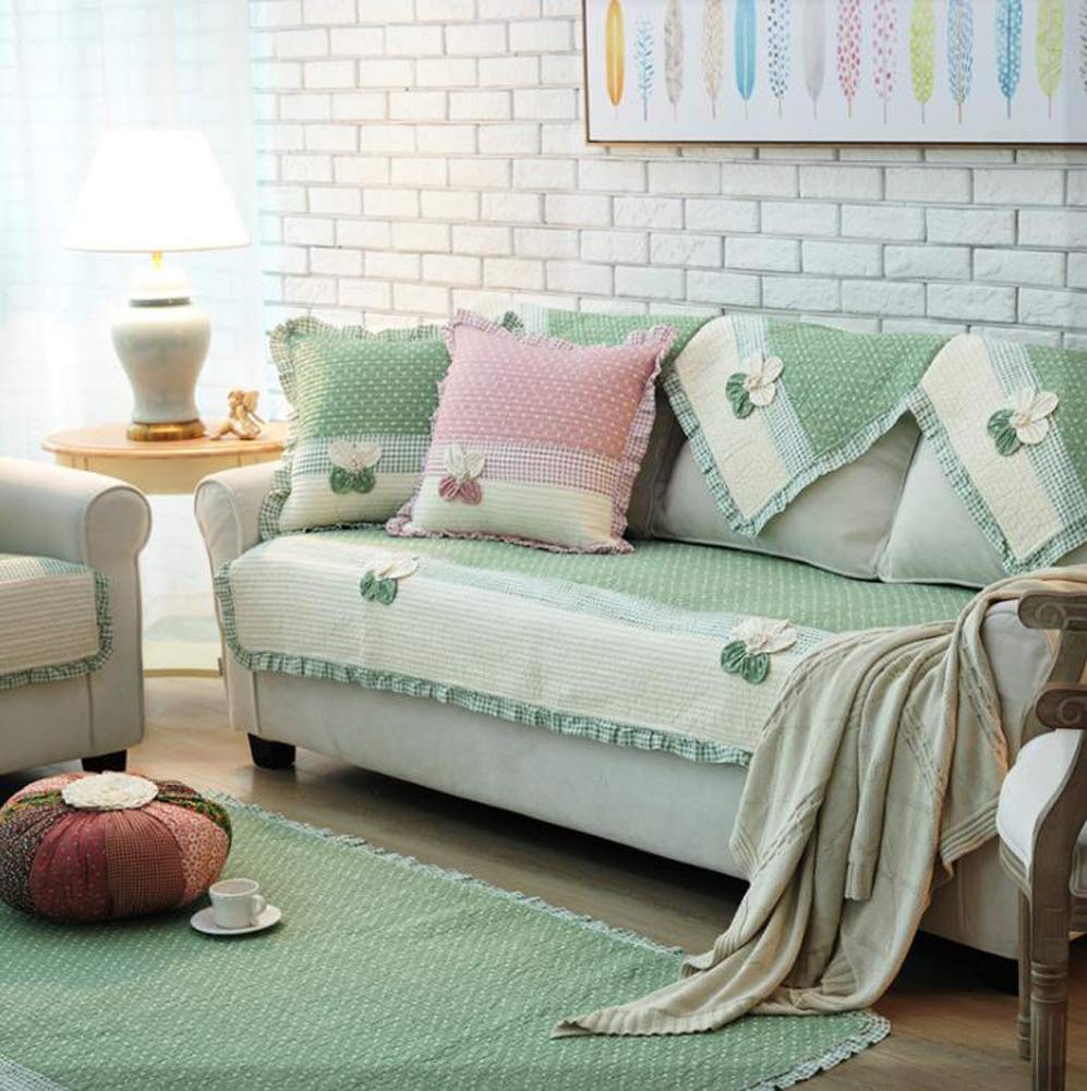 Quilted Sofa Cover Slipcover - Durable Furniture Protector for Couches, Machine Washable (1 Piece, 28