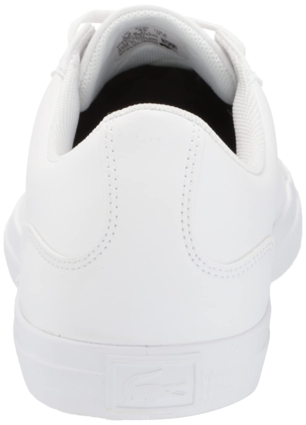 Lacoste Kids' Lerond Sneakers - Comfortable & Stylish White Leather Shoes for Boys & Girls | Perfect for School, Play & Everyday Wear