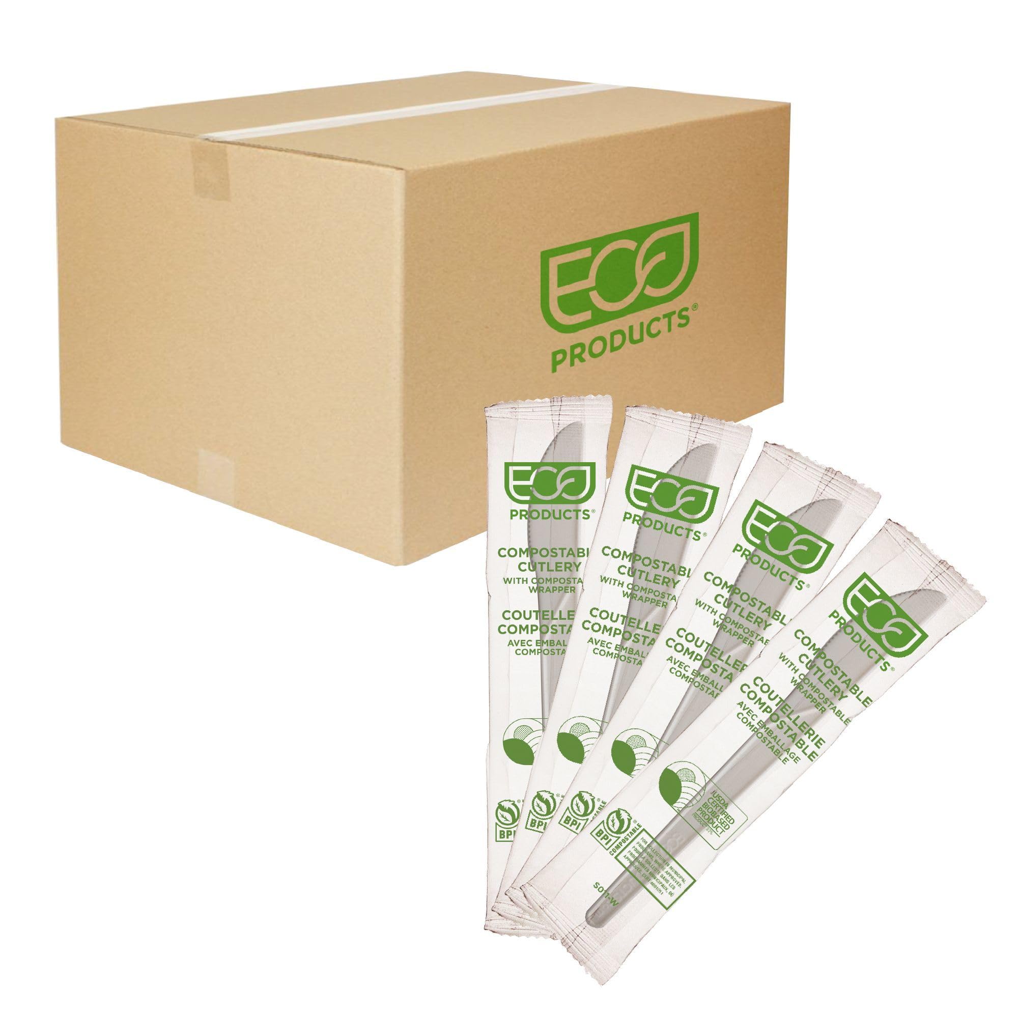 ECO-Friendly Compostable PLA Plastic Utensils - 6