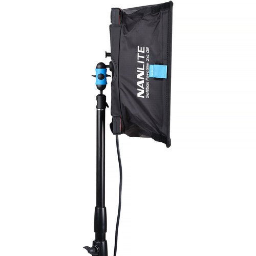 Nanlite PavoSlim 120B Bi-Color LED Panel with Quick Open Softbox - Professional Photography & Video Lighting for Studio, YouTube, and Live Streaming