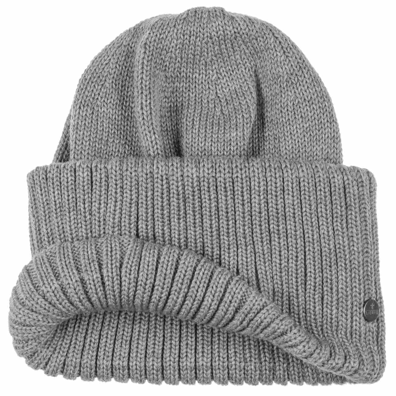 Lierys Big Cuff Merino Wool Hat - Warm Winter Beanie for Men & Women - Perfect for Skiing, Hiking, and Cold Weather Activities