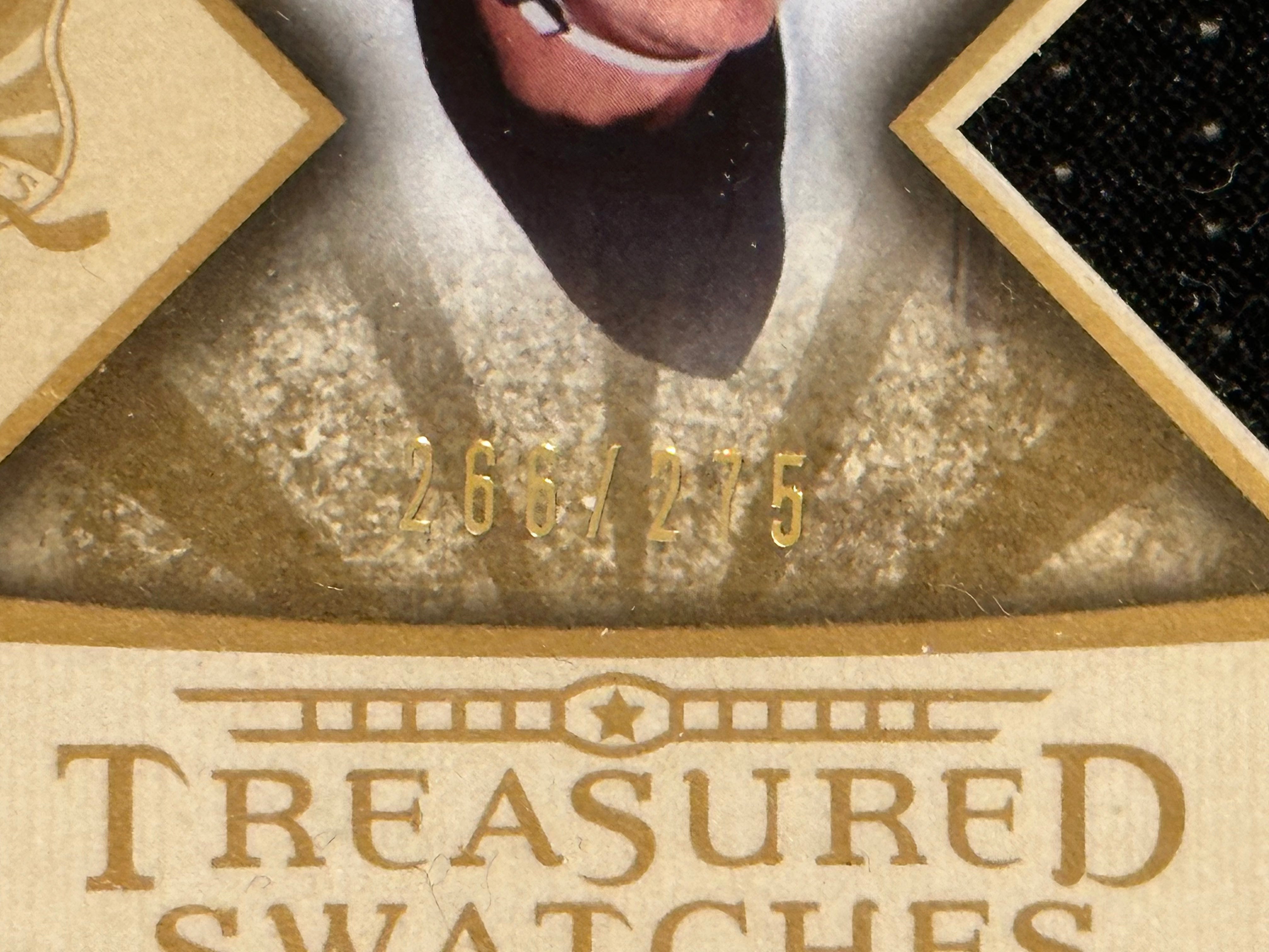 Rare Mario Lemieux Upper Deck Treasure Swatches Insert Card - Numbered Collectible for Hockey Fans & Sports Memorabilia Enthusiasts - Perfect for Display, Trading, and Investment
