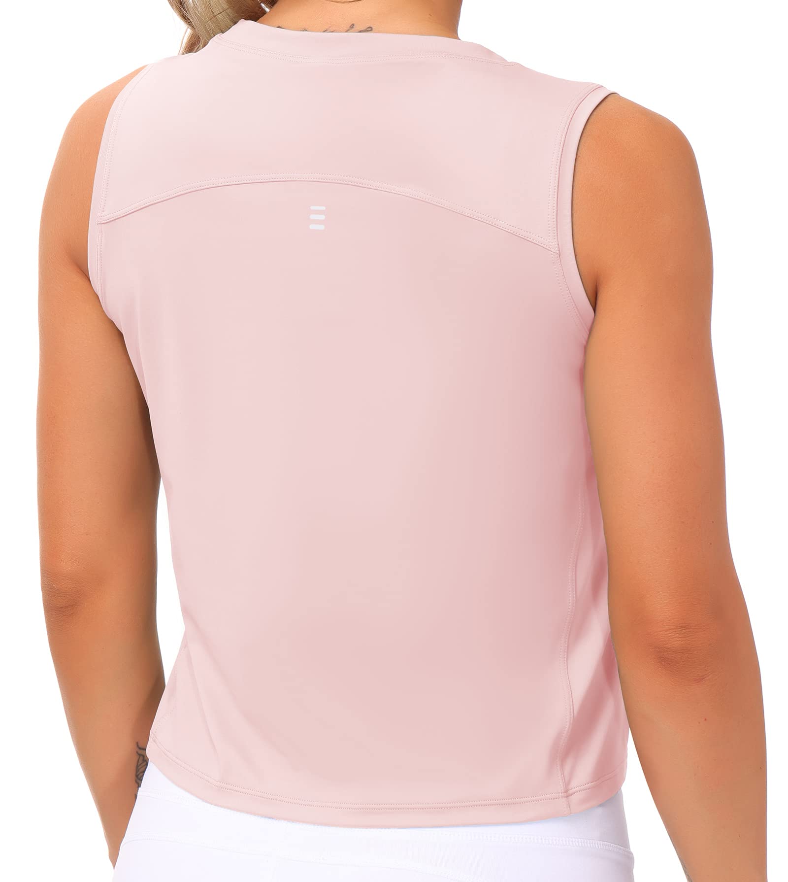Best Women's Workout Tops - Loose Fit Athletic Running Tank Tops | Sleeveless Quick Dry Yoga Shirts for Gym, Running & Yoga | Comfortable Breathable Activewear for Women