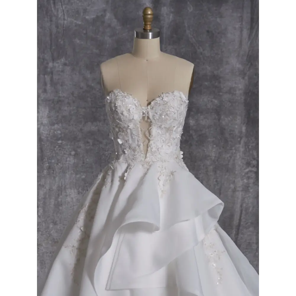 Knox by Sottero and Midgley - Elegant Wedding Dress for Brides | Perfect for Church Ceremonies, Garden Weddings & Formal Receptions