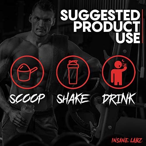 Insane Labz Insane ISO Whey Protein Powder - 25g Hydrolyzed Whey Isolate, 60 Servings, Chocolate Flavor | Post-Workout Recovery & Muscle Building Supplement for Athletes & Fitness Enthusiasts
