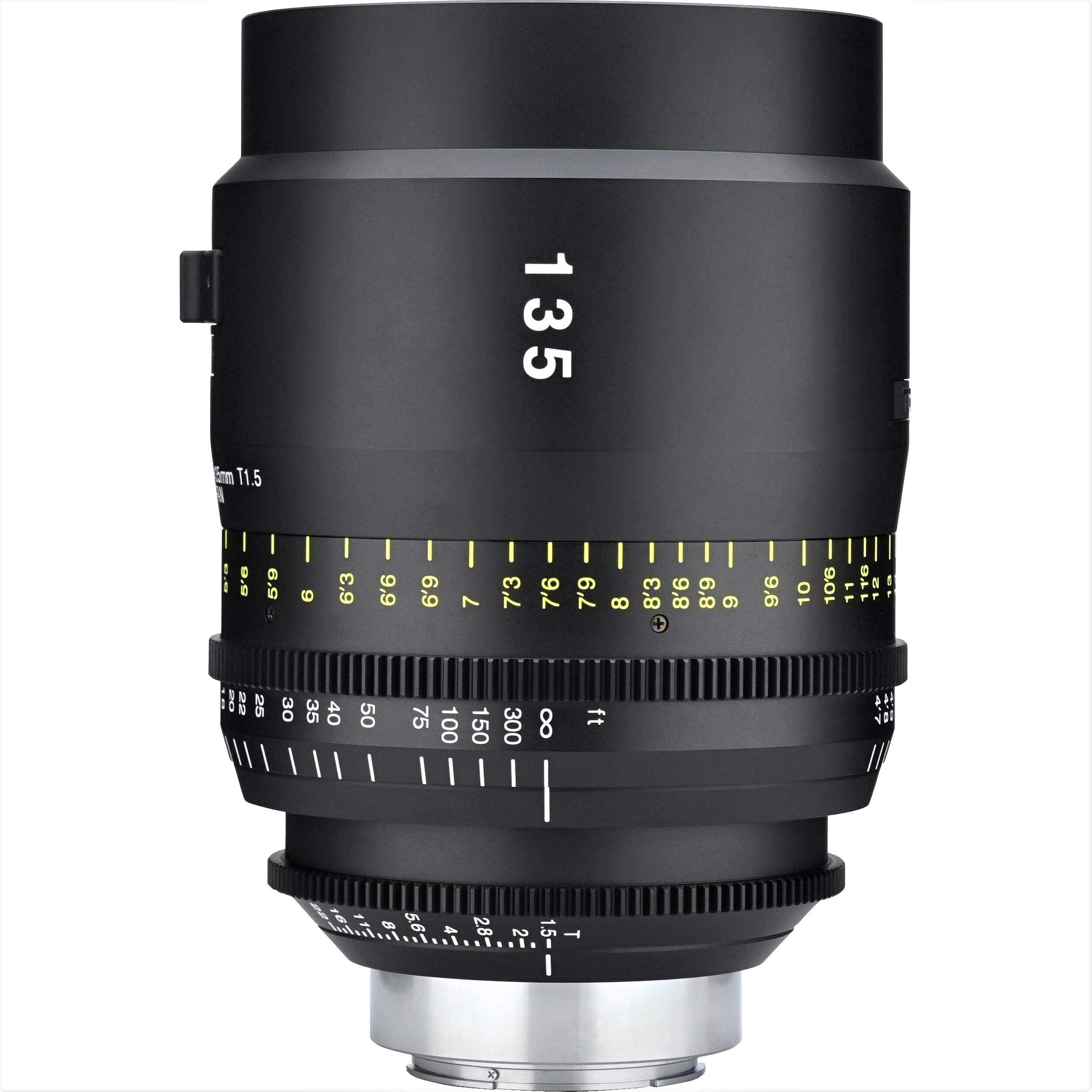 Tokina Cinema Vista 135mm T1.5 Prime Lens for Canon EF Mount - Imperial Focus Scale - Perfect for Portrait, Wedding & Cinematic Videography
