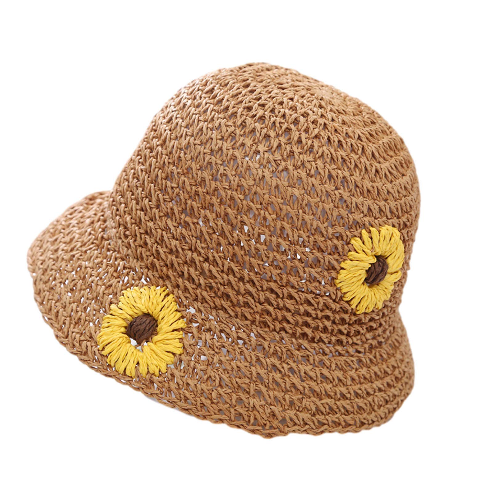 Women's Wide Brim Straw Hat - Foldable Floppy Sun Hat with UV Protection for Beach, Travel & Summer Outdoor Activities | Lightweight & Packable for Hiking, Gardening & Vacation