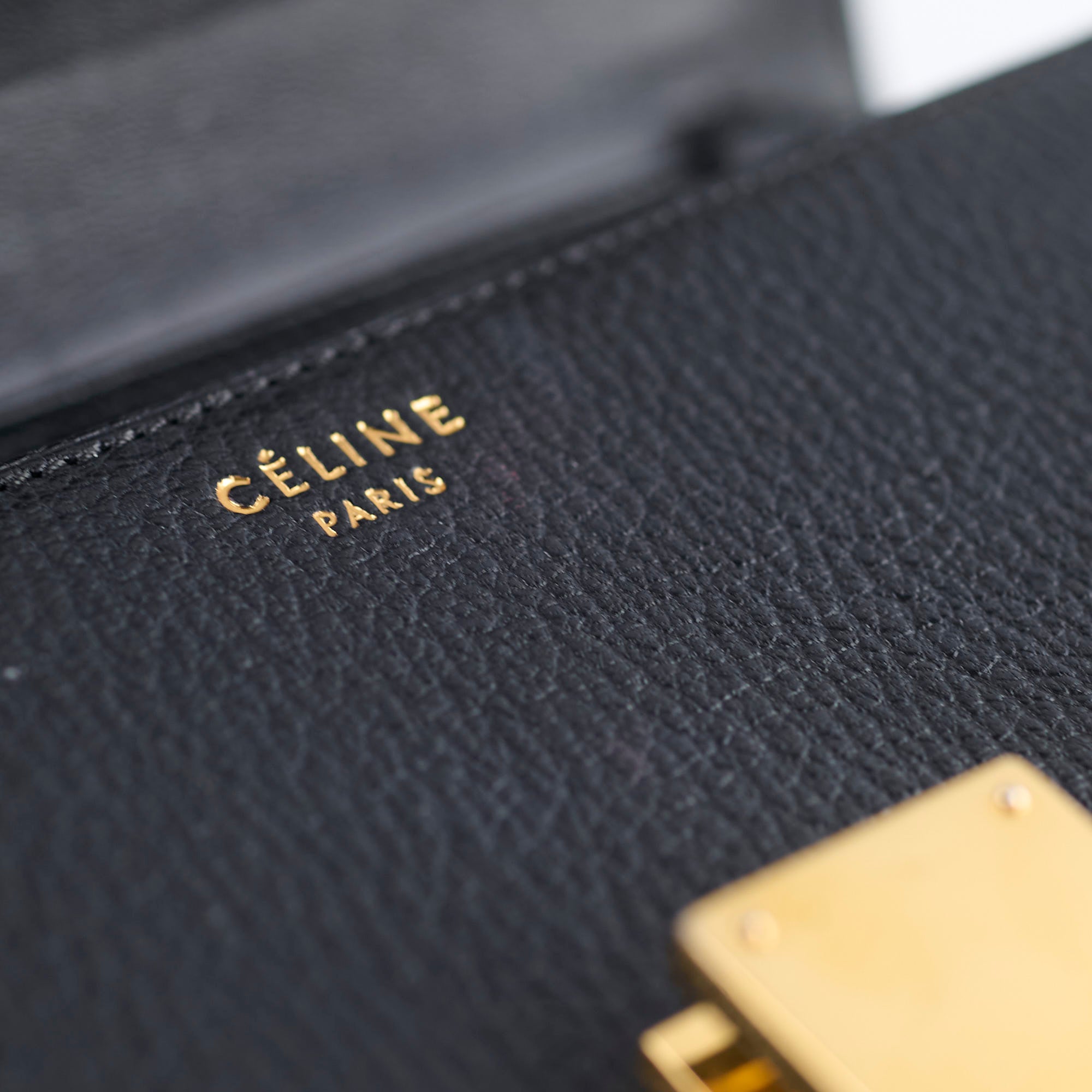 Celine Medium Classic Box Bag in Black | Luxury Leather Crossbody Handbag for Women | Perfect for Work, Travel & Evening Events