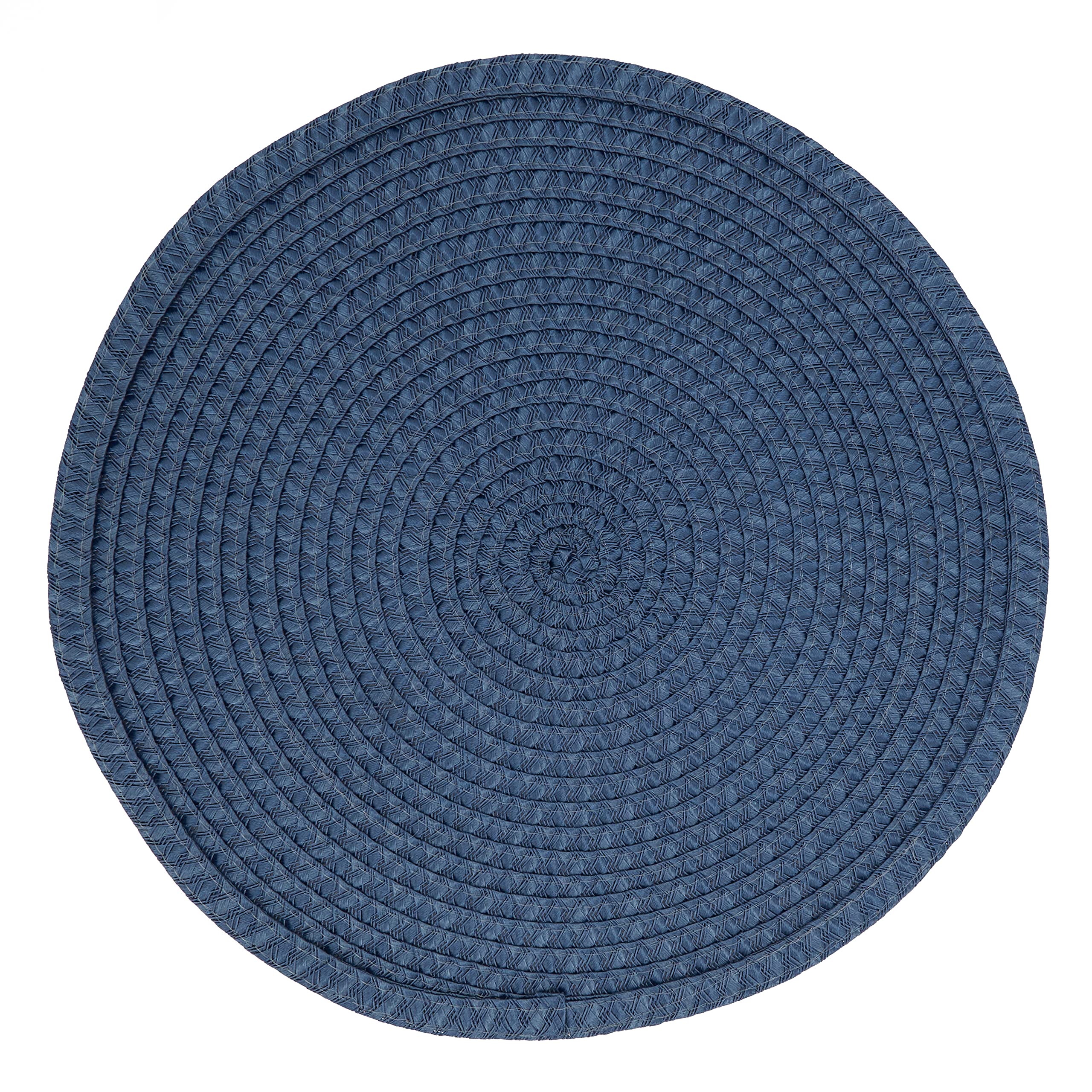 Round Non-Slip Placemats Set of 4 - Waterproof Table Mats for Dining, Kitchen, and Party Decor - Perfect for Home, Restaurant, and Outdoor Use