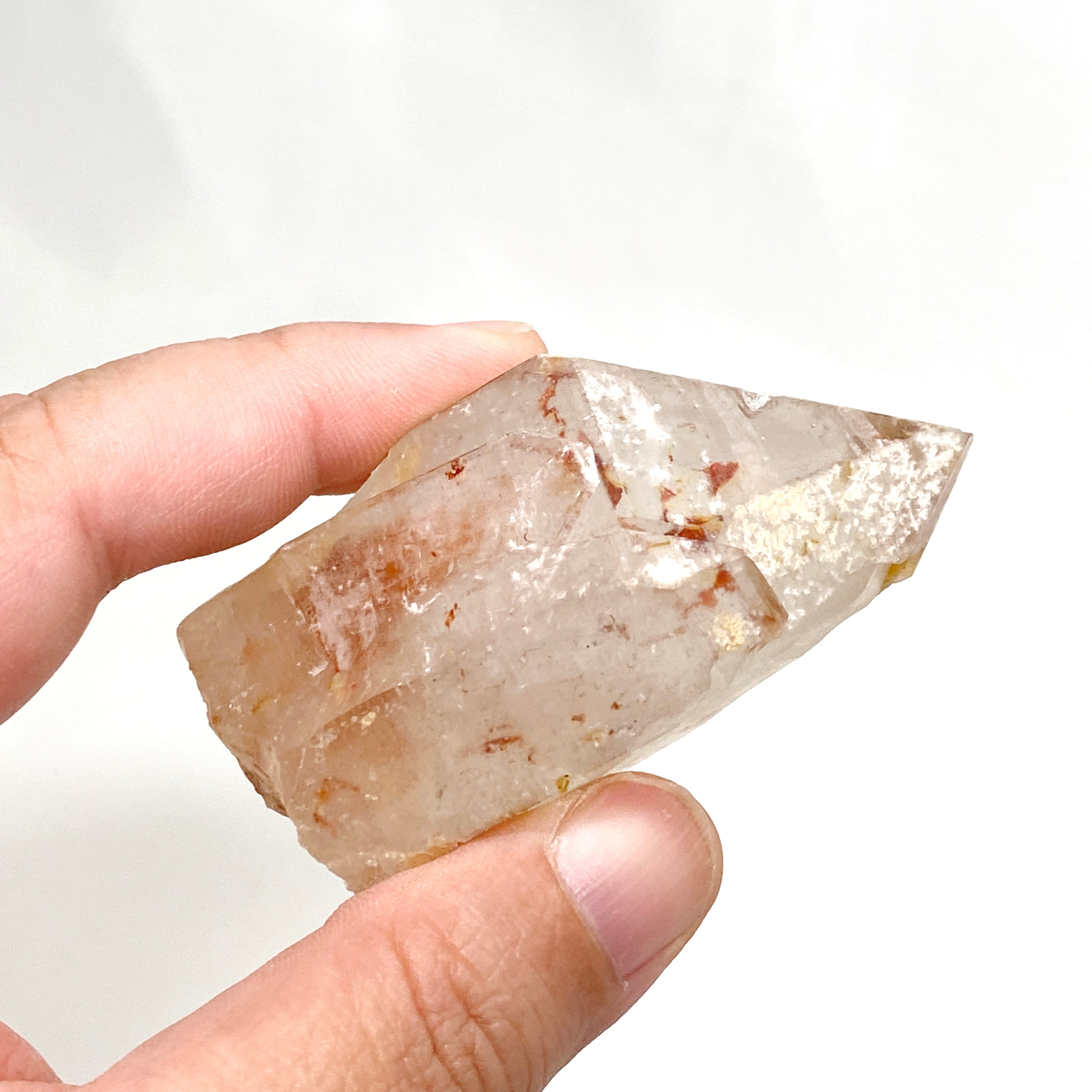 Lemurian Seed Crystal with Dreamcoat - 122g, 67x39mm, LSQ 14 - Perfect for Meditation, Energy Healing & Spiritual Growth