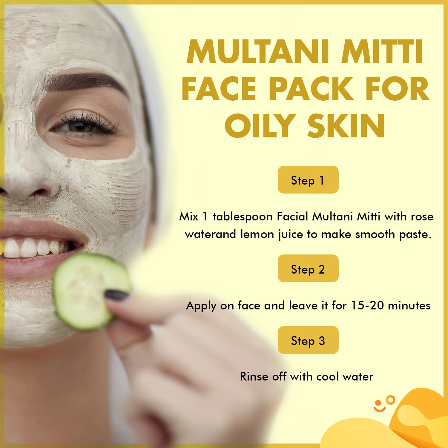 Best Ayurvedic Amrita Multani Mitti Clay Face Mask for Acne, Pimples & Skin Brightening - 200g | Natural Skin Care for Oily & Acne-Prone Skin | Perfect for Daily Detox & Glowing Complexion