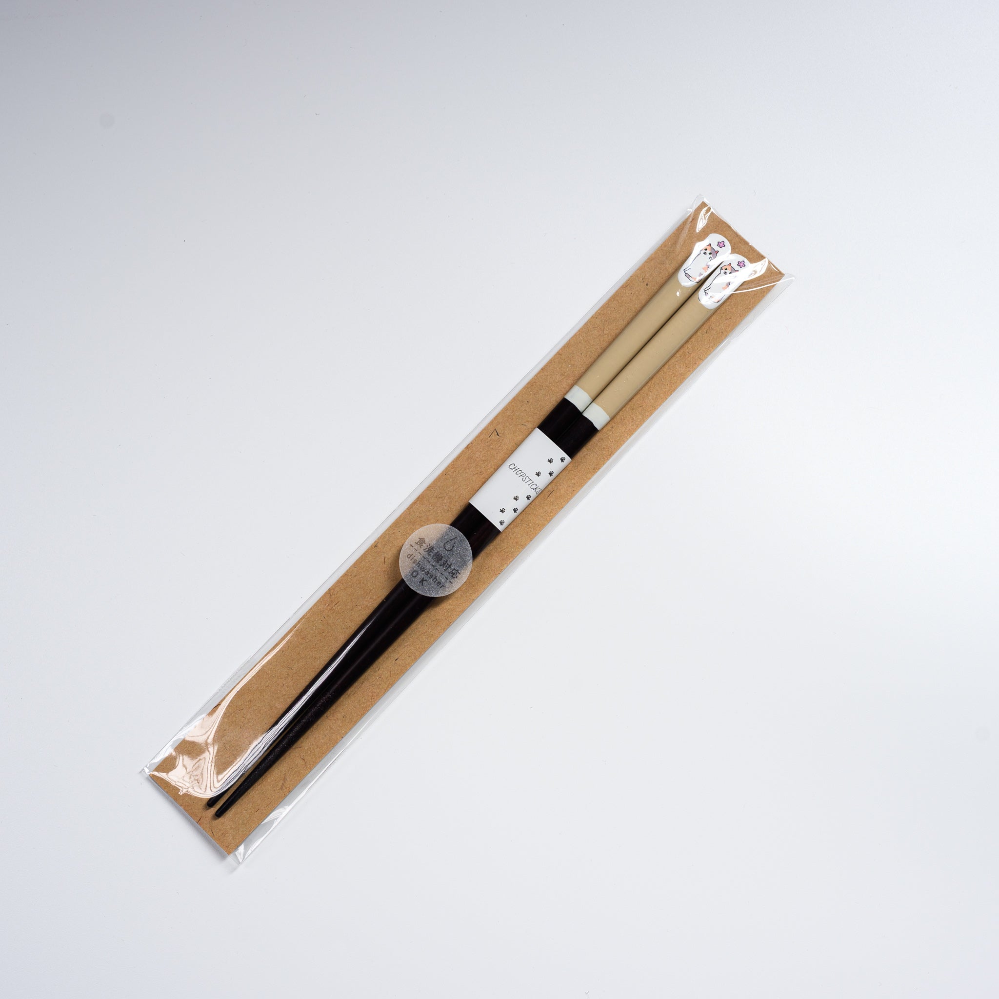 Meow Meow Chopsticks - 4 Cute Cat-Themed Japanese Style Chopsticks for Sushi, Ramen & Asian Cuisine | Perfect Gift for Cat Lovers & Anime Fans