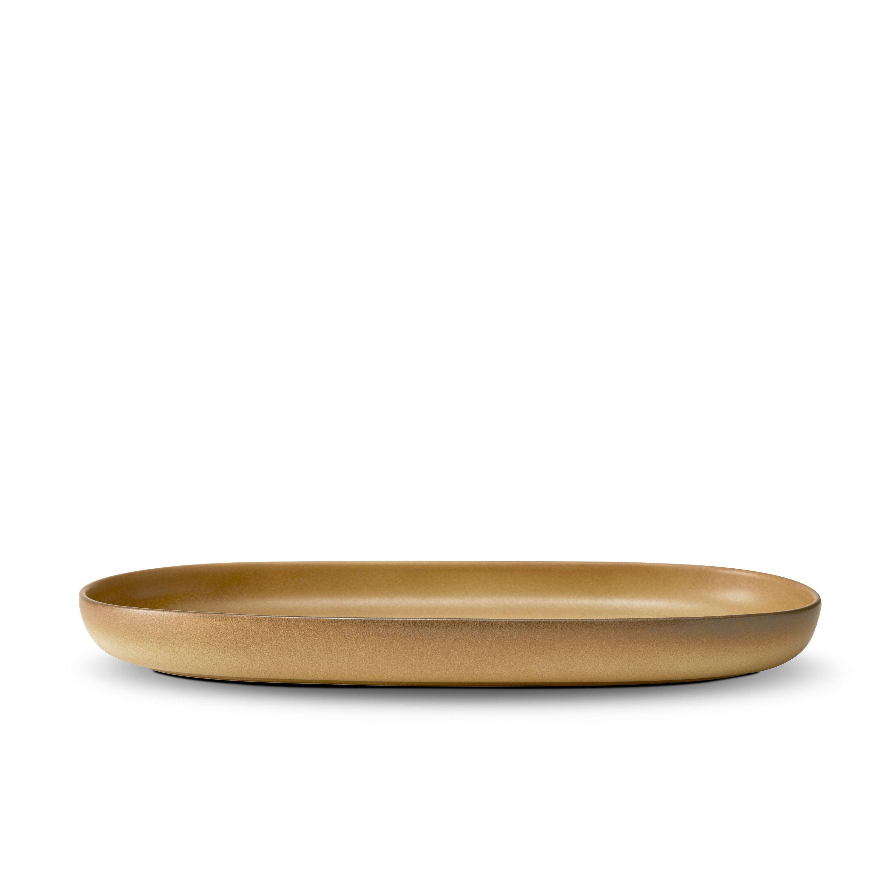 Handmade Terra Oval Platter - Premium Leather Serving Tray for Cheese, Charcuterie & Entertaining | Rustic Tableware for Dinner Parties, Weddings & Home Decor