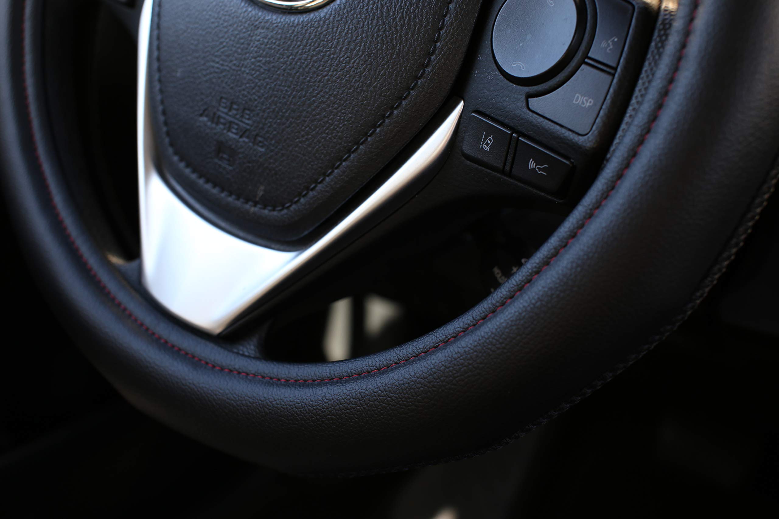 Universal 14-15 Inch Steering Wheel Cover - Easy Install, Non-Slip Comfort Grip for Cars & Trucks | Perfect for Daily Commute & Road Trips