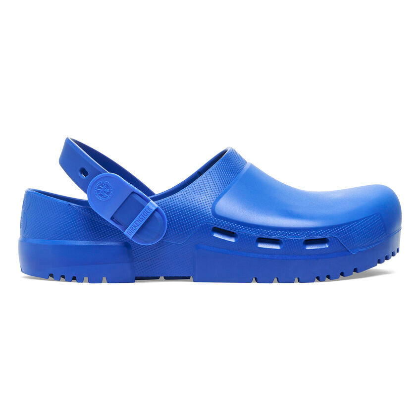Birkenstock Men's Birki Air 2.0 Polyurethane Sandals - Ultra Blue | Comfortable & Durable Slip-On Shoes for Work, Home, and Outdoor Activities