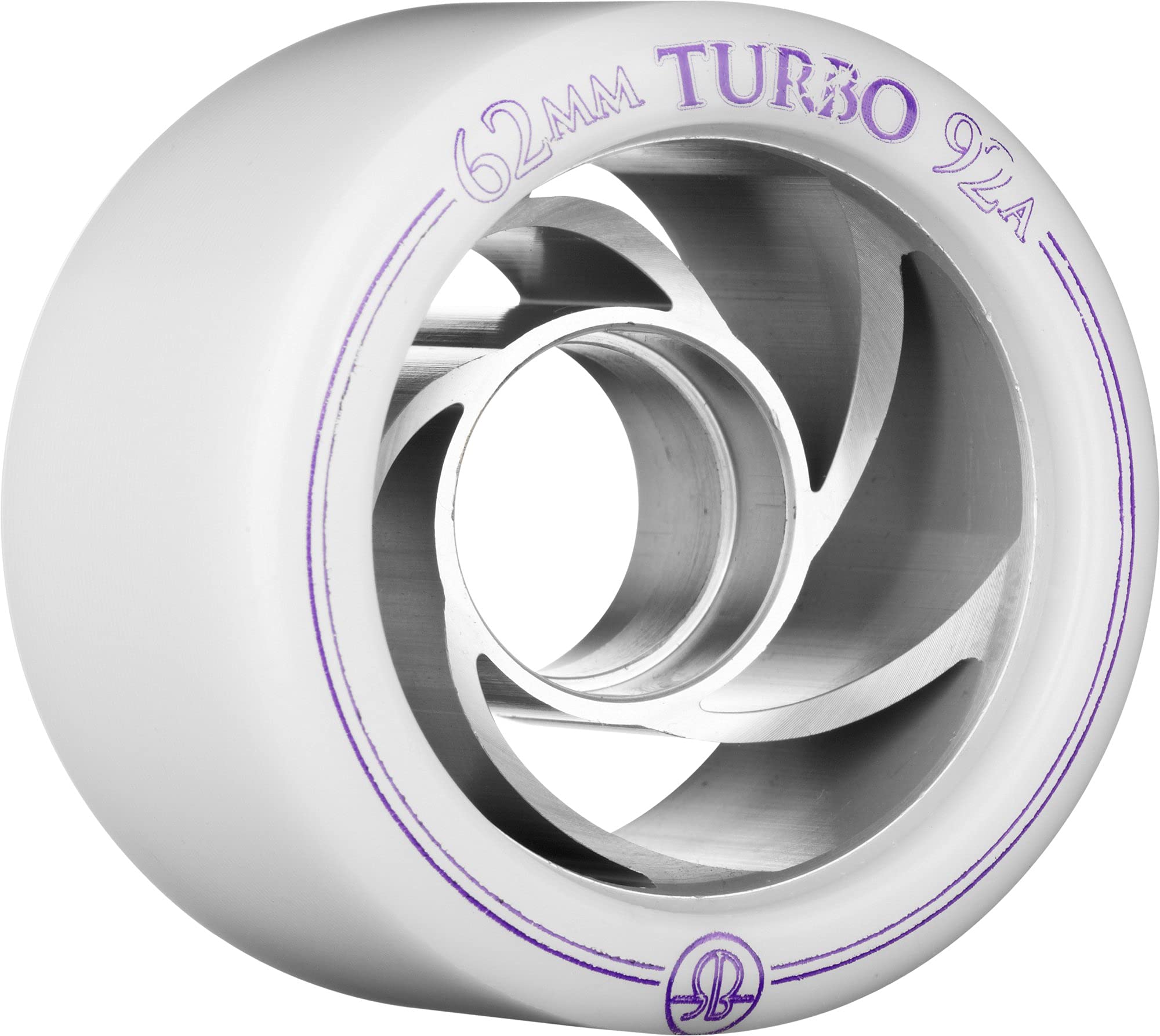 Turbo Speed Derby Skate Wheels 92A - High Performance Roller Skating Wheels for Speed & Durability - Perfect for Roller Derby, Outdoor Skating & Rink Use
