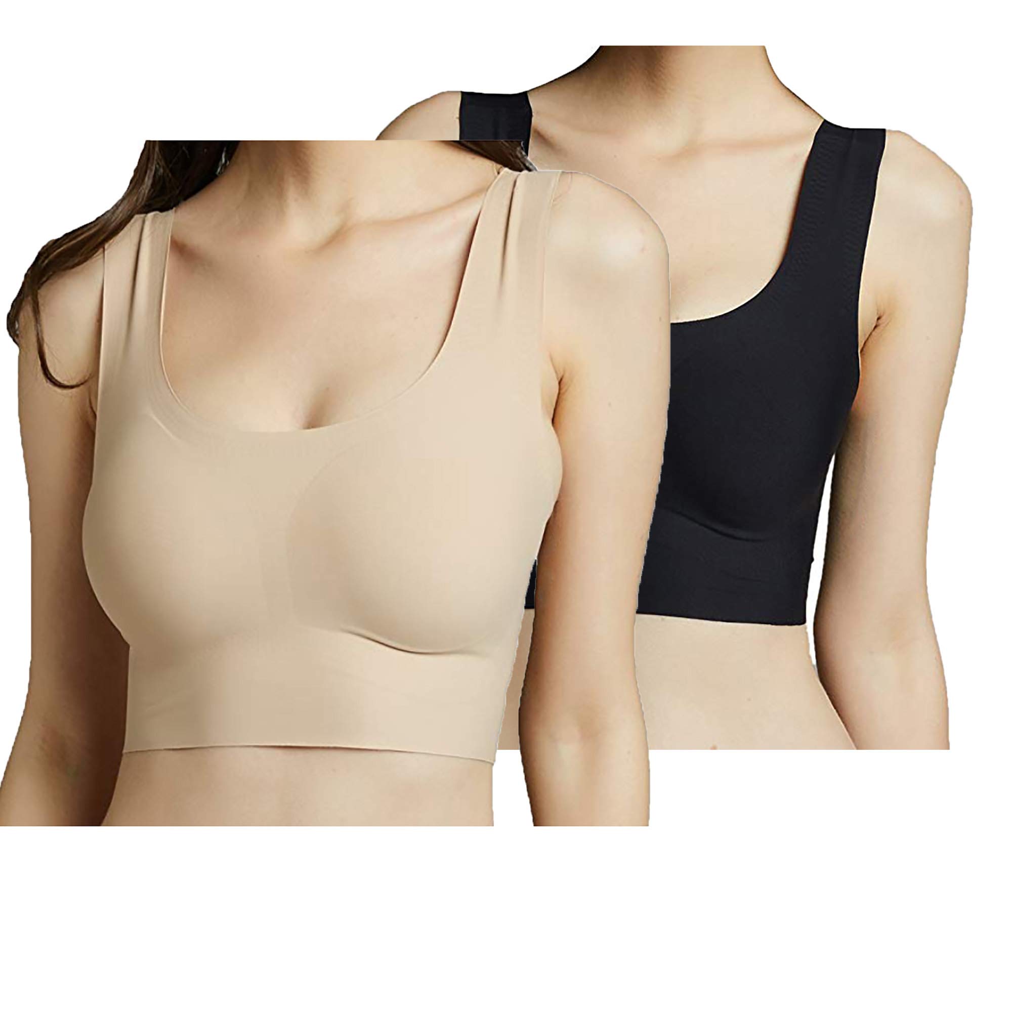ZL Magic Women's Seamless Yoga Sports Bra - Wireless Workout Bralette Top for Fitness, Running & Gym - Comfortable Breathable Activewear for Yoga, Pilates & Daily Wear