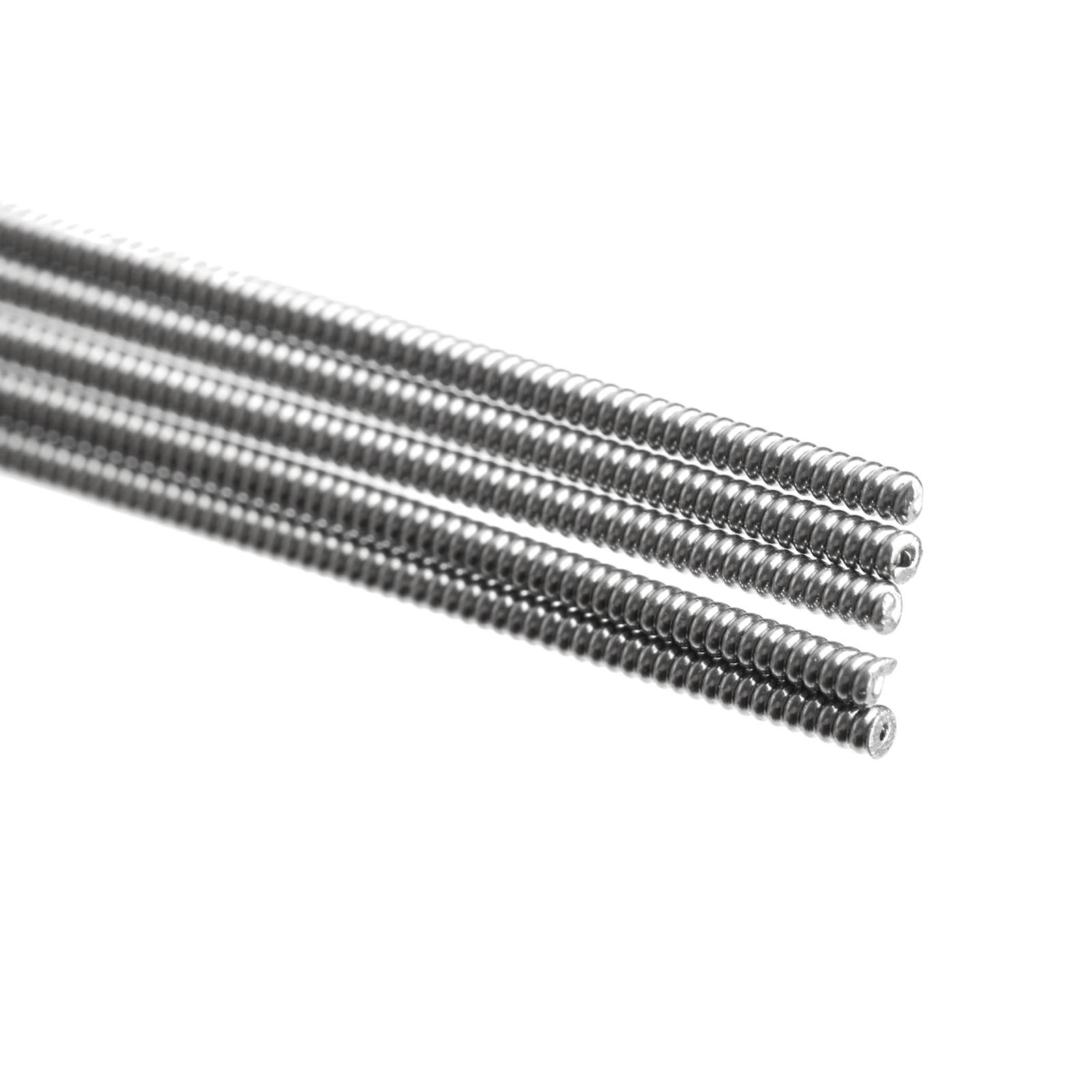 5-Pack 0.25mm Needle Drill Bits - MUXSAM 3D Printer Nozzle Cleaning Kit - Stainless Steel Nozzle Cleaning Tool Kit for 3D Printer Extruder - Perfect for Clog Removal & Maintenance of Creality, Ender, Prusa Printers