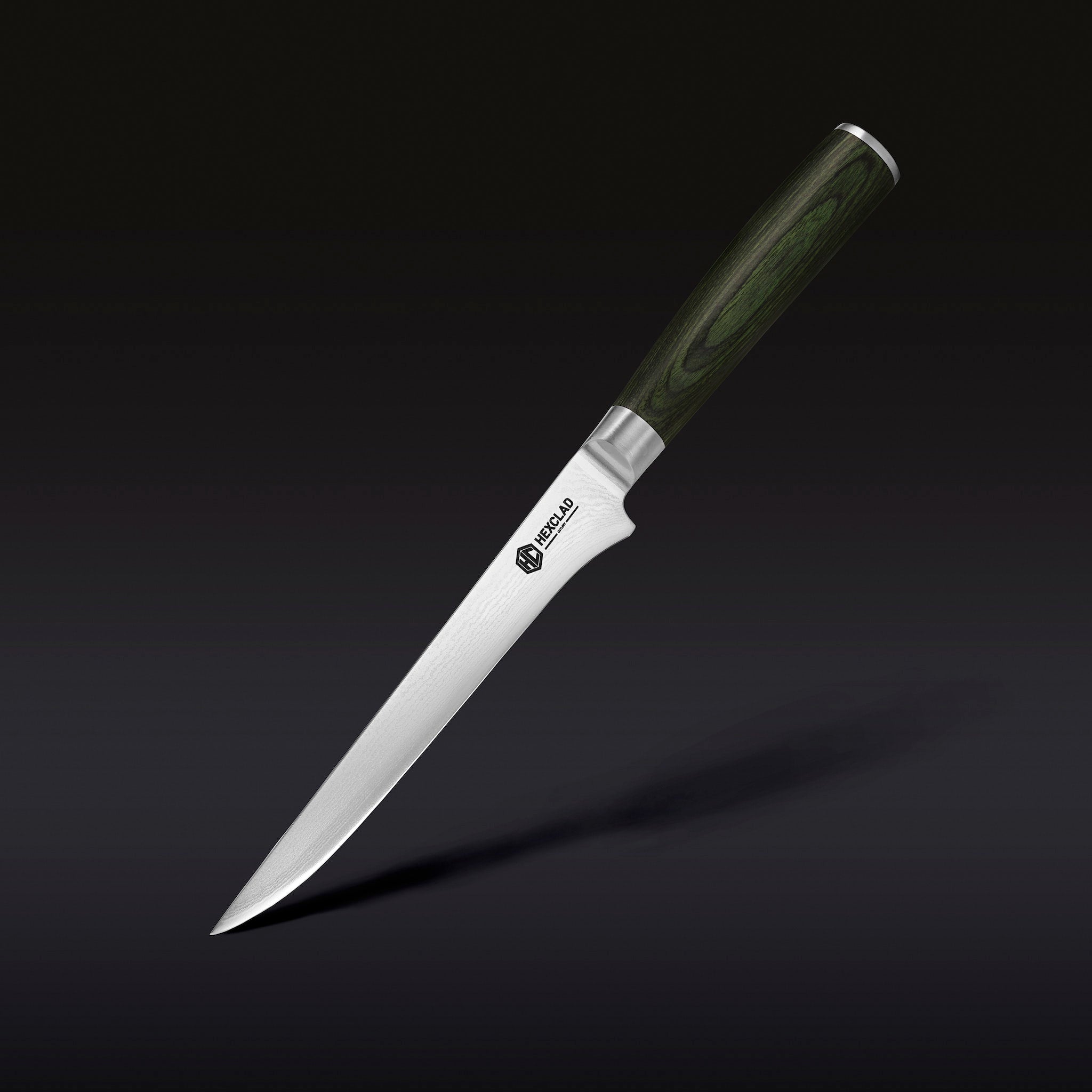 Premium Damascus Steel 15cm Boning & Filet Knife - Professional Kitchen Tool for Meat Trimming, Fish Filleting & BBQ Prep