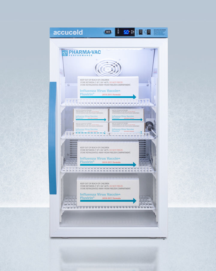 Accucold 3 Cubic Feet Counter Height Vaccine Refrigerator ARG3PV - Perfect for Medical Clinics, Pharmacies & Vaccine Storage