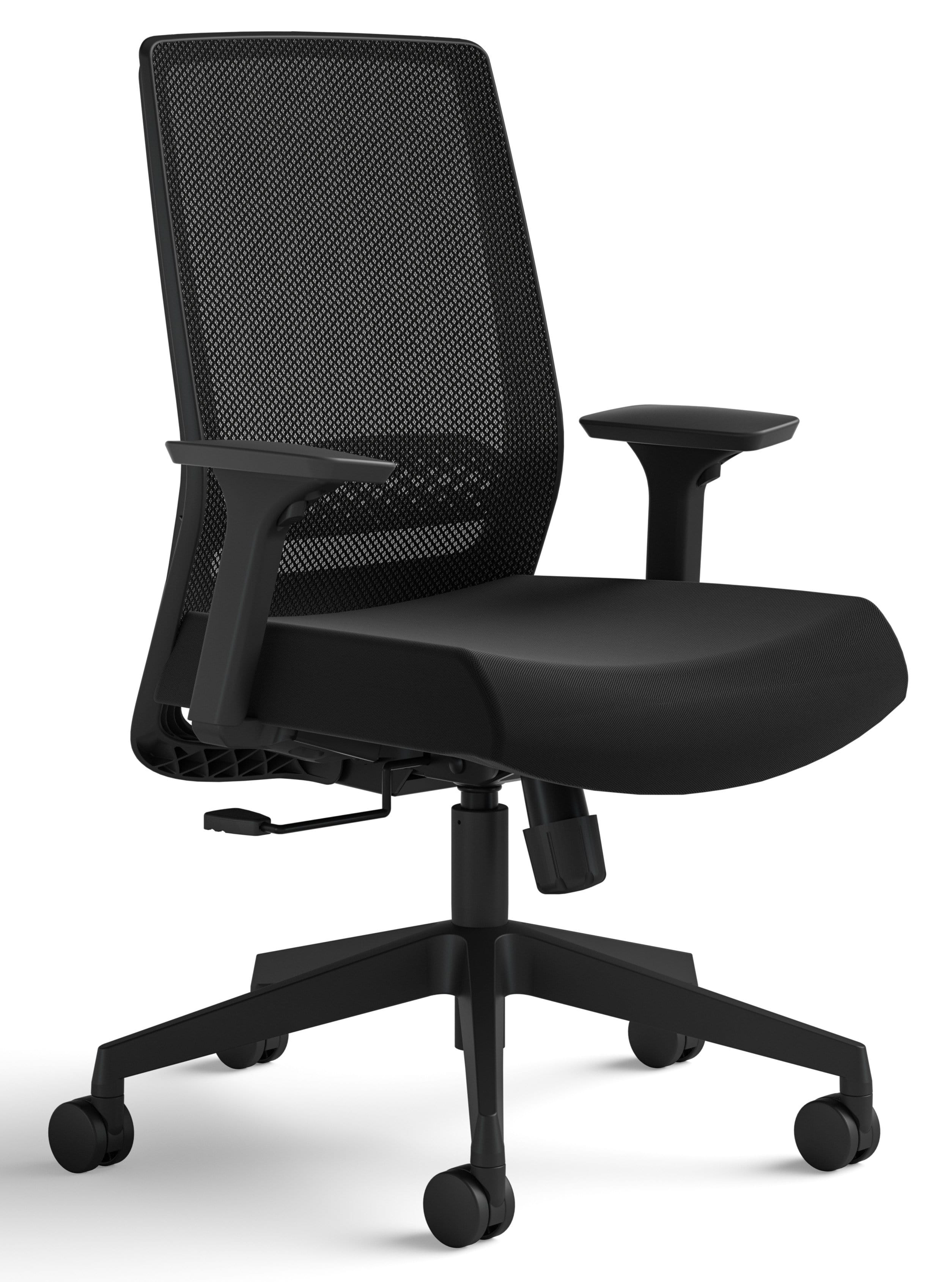 Safco Medina 6830 Executive Task Chair - Ergonomic Office Chair with Adjustable Height & Lumbar Support for Home & Business Workspaces