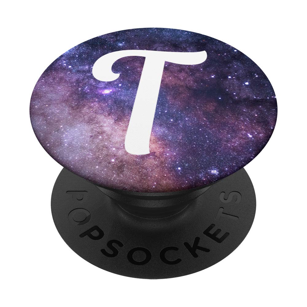 Galaxy Letter T PopGrip - Swappable Phone Grip for Phones & Tablets | Gaming & Selfies