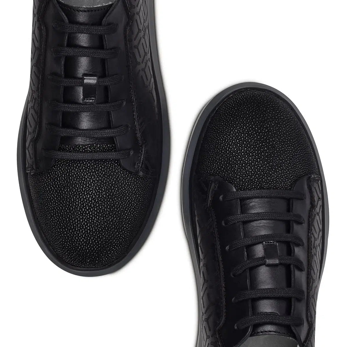 **Men's Cuadra Black Casual Fashion Stingray Sneakers - Stylish & Comfortable for Everyday Wear, Walking & Urban Outfits**