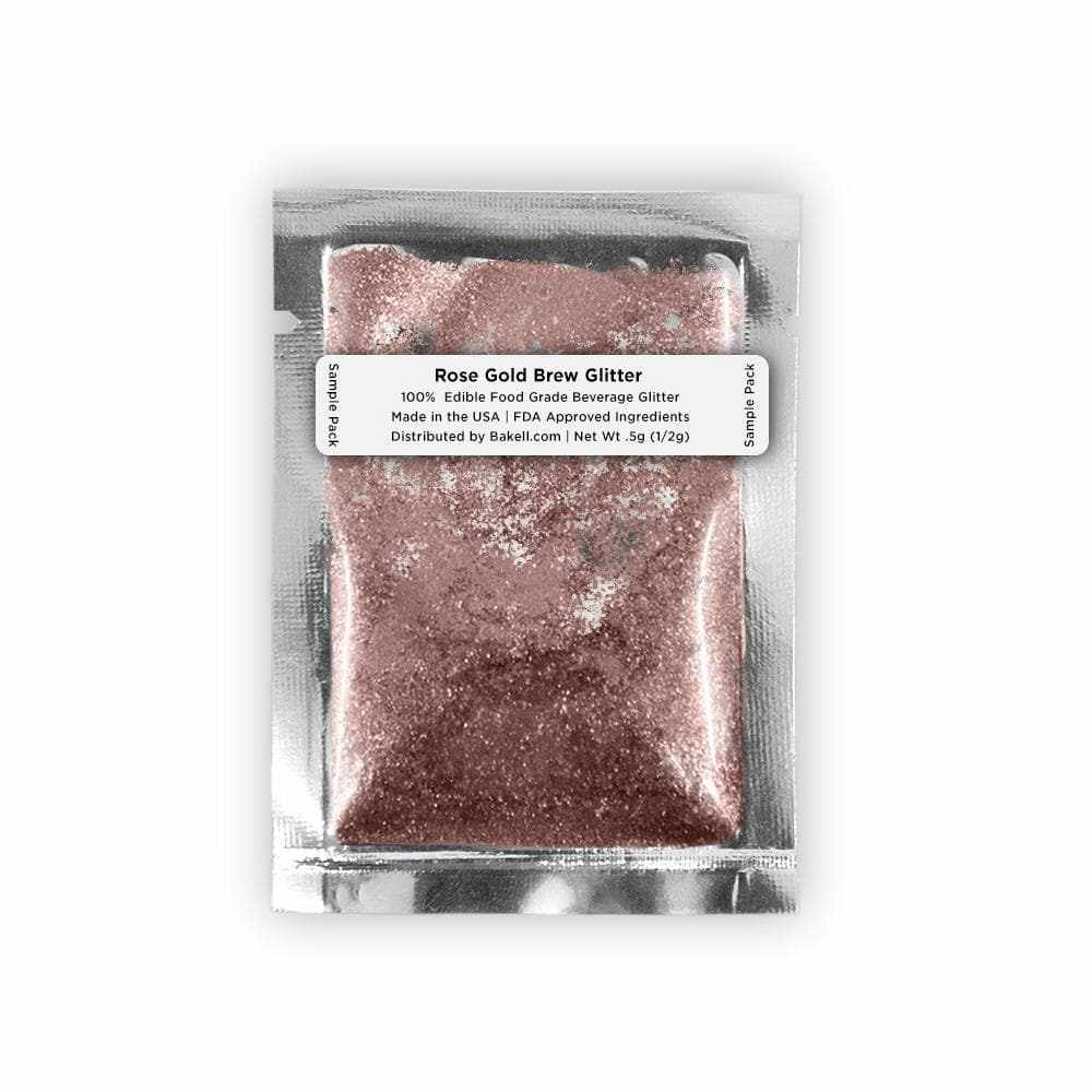 Brew Glitter® Individual Sample Packs (1/2 Gram) - Edible Glitter for Baking, Cake Decorating, and Cocktail Garnish - Perfect for DIY Desserts and Party Treats