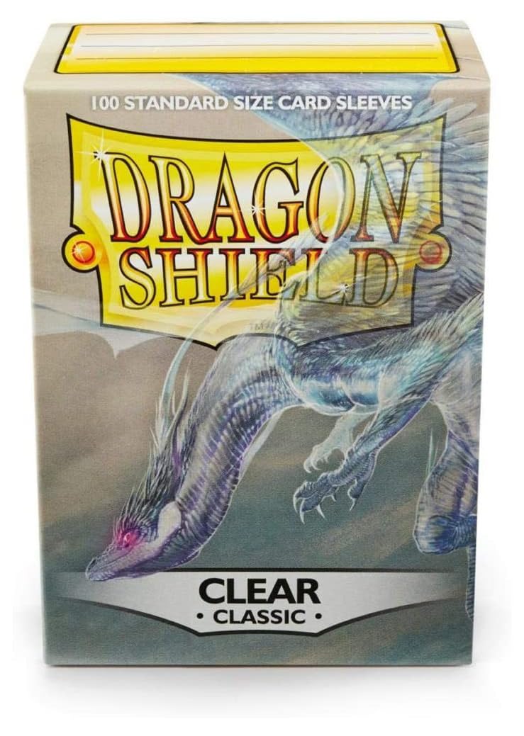 Dragon Shield Clear Sleeves (100) for Card Protection
