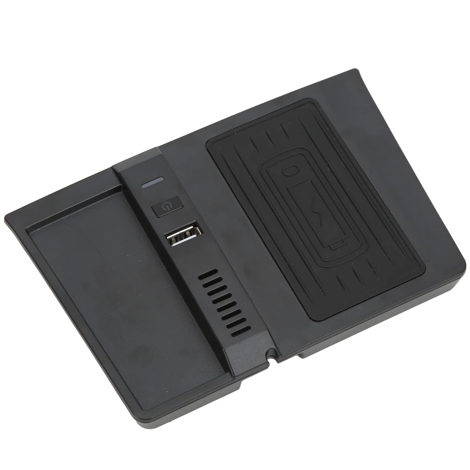 Fast Wireless Car Charger - Smart Non-Slip Qi-Certified Charging Pad for iPhone & Android - Perfect for Commuting, Road Trips & Daily Driving