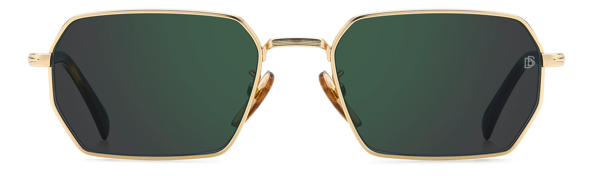 David Beckham DB1174/S Sunglasses - Polarized Aviator Style for Men & Women - UV Protection, Fashionable & Durable - Perfect for Driving, Travel & Outdoor Activities