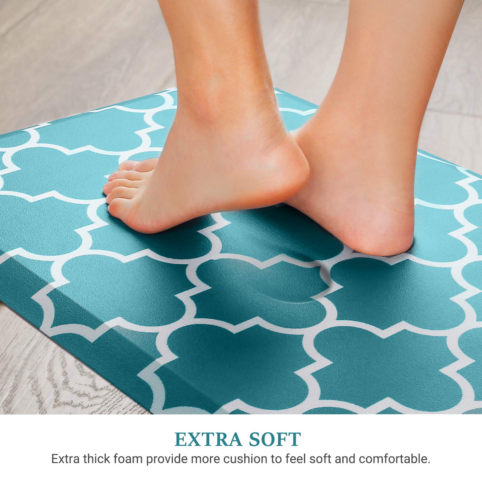 WISELIFE Anti-Fatigue Kitchen Mat - 17.3
