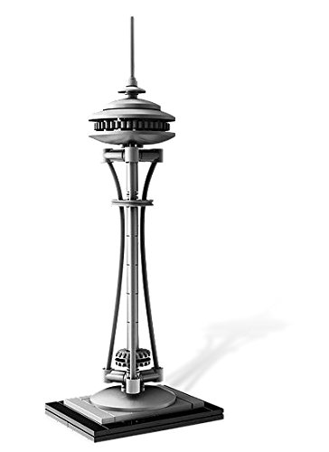 LEGO Architecture Seattle Space Needle Building Kit (21003) - Collectible Model Set for Adults & Teens, Perfect for Home Office Decor & STEM Education Gifts