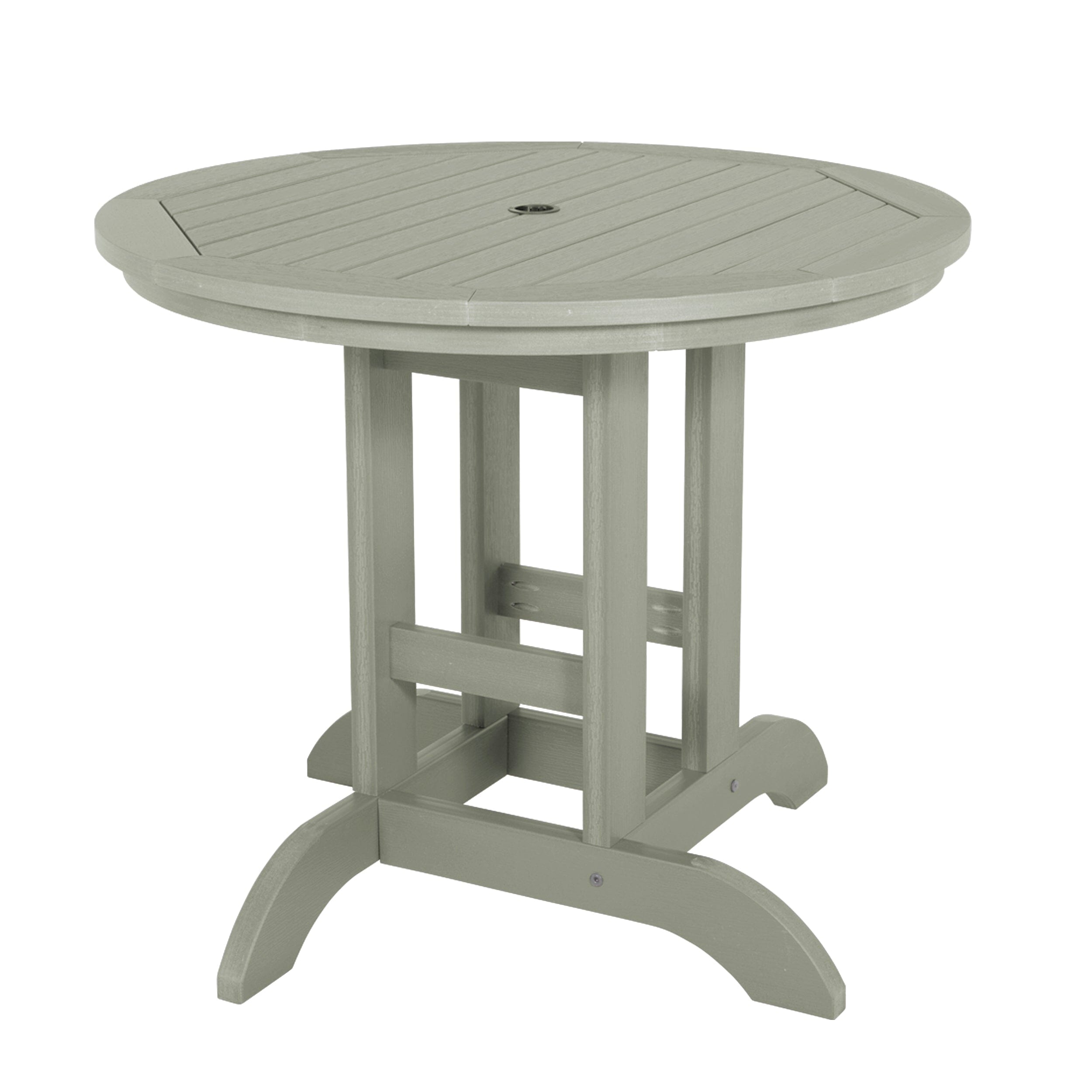 36 Inch Round Dining Table - Perfect Height for Dining Room, Kitchen, Breakfast Nook & Small Spaces | Solid Wood Modern Farmhouse Style Table for Family Meals & Entertaining