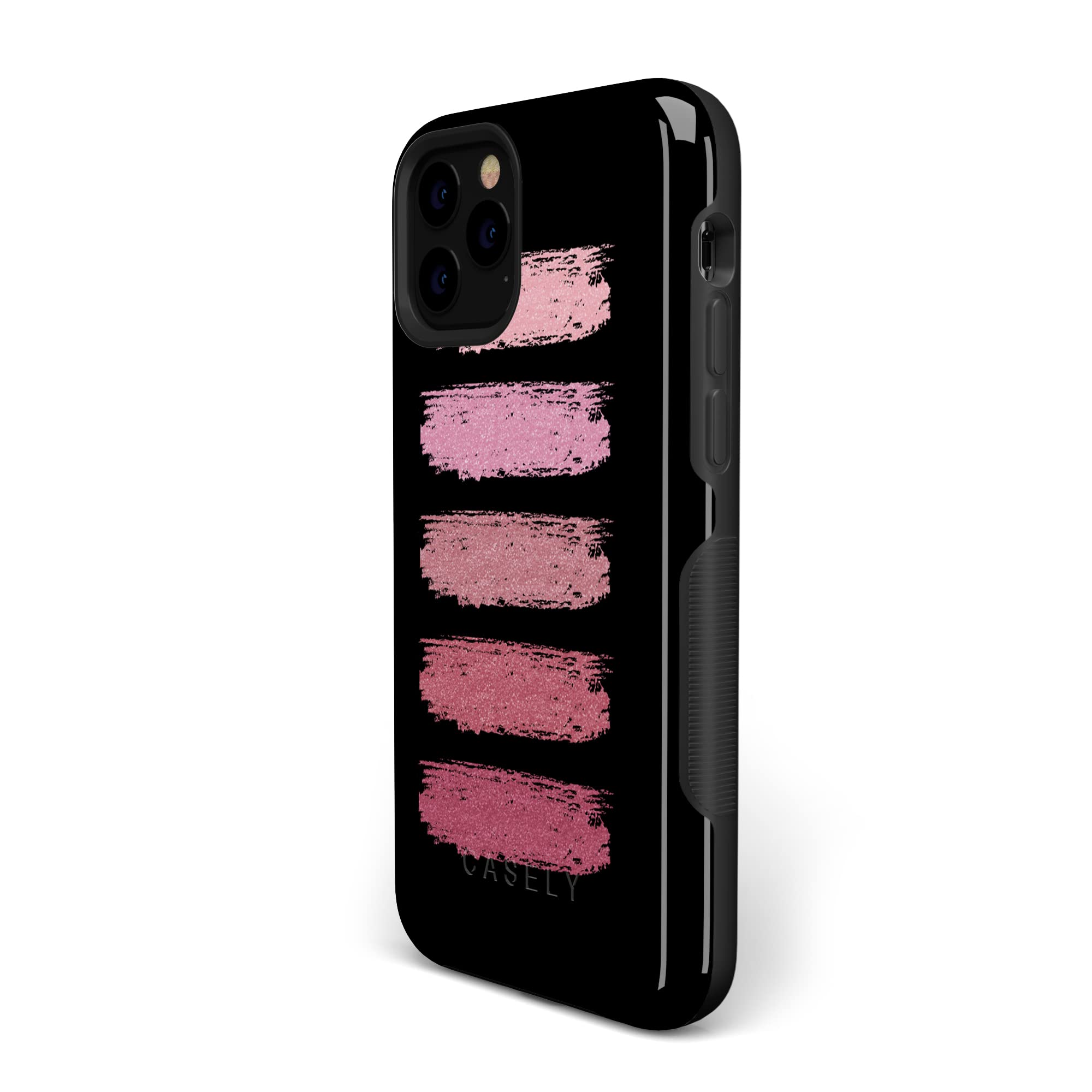 Casely iPhone 11 Pro Max Case - Trendy Makeup Swatch Design | Protective Phone Cover for Women | Perfect for Social Media, Travel & Everyday Use