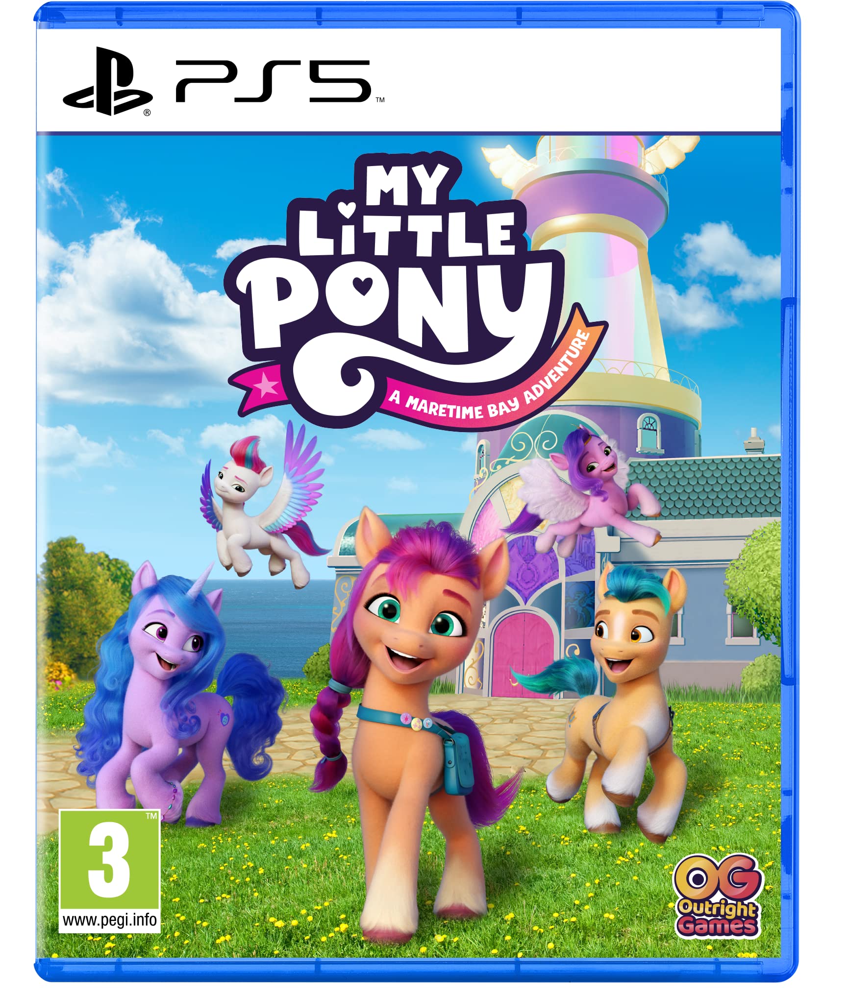 My Little Pony A Maretime Bay Adventure PS5 Game - Family Friendly Adventure Video Game for Kids & Teens - Perfect for Birthday Gifts & Family Game Nights