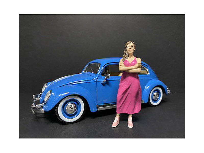 1/18 Scale American Diorama Partygoers Figurine Set - Perfect for Model Car Displays, Diorama Scenes & Collectible Miniature Scenes