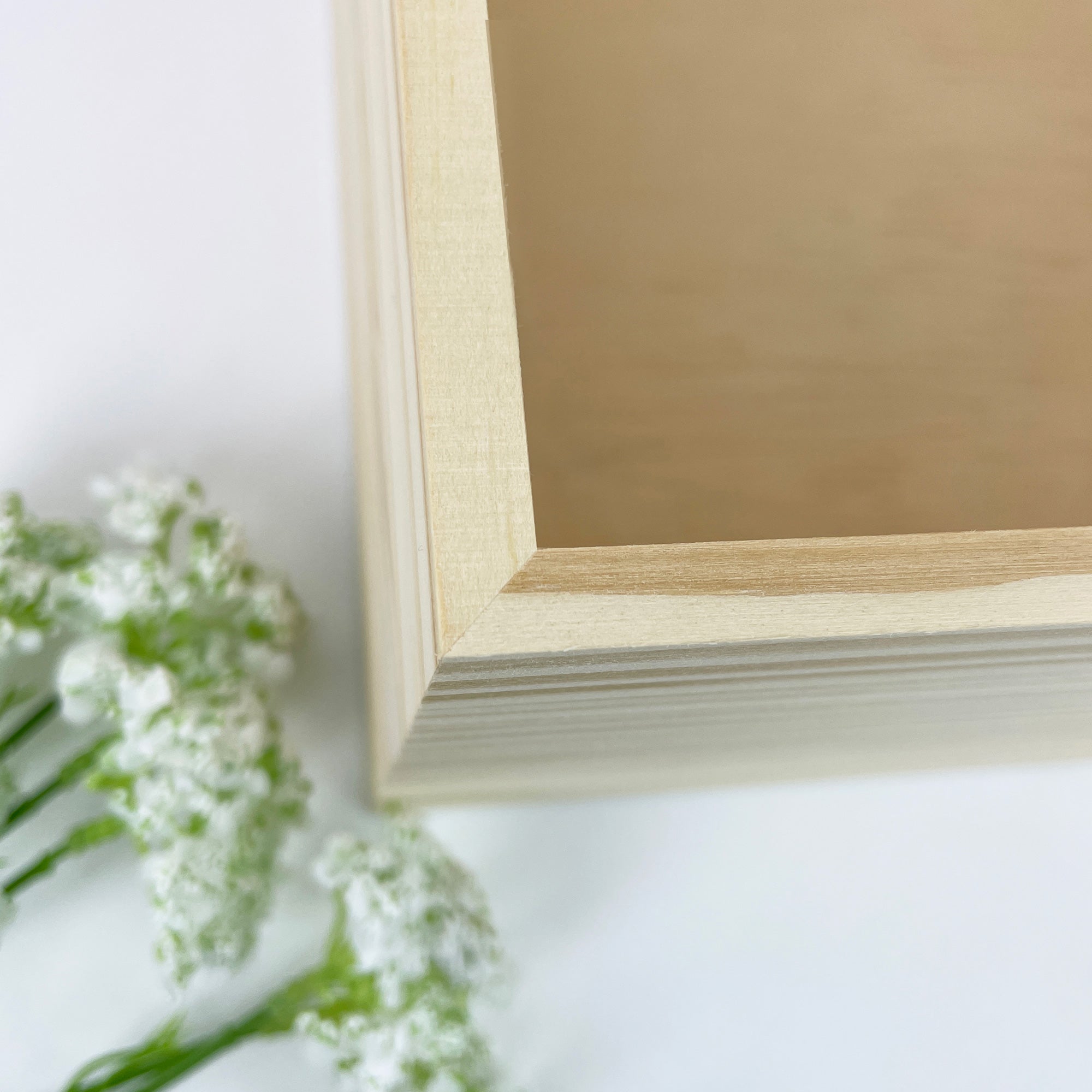 Personalized Paw Print Pine Wood Pet Memorial Photo Memory Box - 5 Sizes (16cm, 20cm, 26cm, 30cm, 36cm) - Perfect for Honoring Beloved Pets, Storing Pet Keepsakes & Cherished Memories