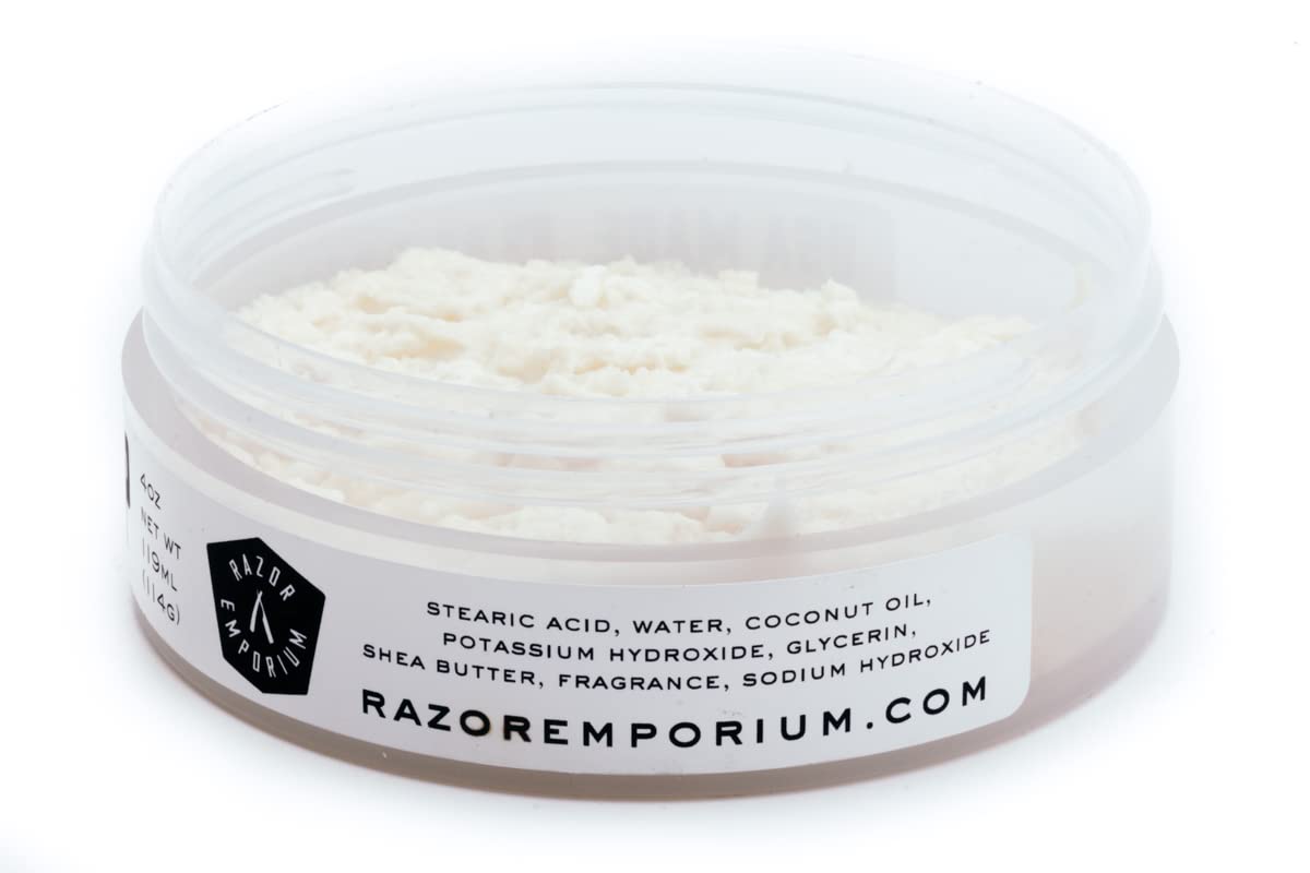 Small Batch Shaving Soap for Men | Old School Traditional Wet Shaving | Perfect for Daily Grooming & Beard Care