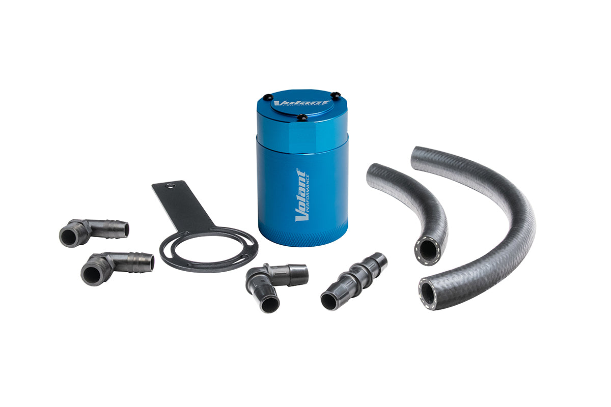 High-Performance Aluminum Oil Catch Can with Bracket (VC0004) - Compatible with 2019-2024 Dodge RAM 5.7L V8 HEMI - Reduces Engine Sludge & Improves Performance - Perfect for Off-Roading & Towing