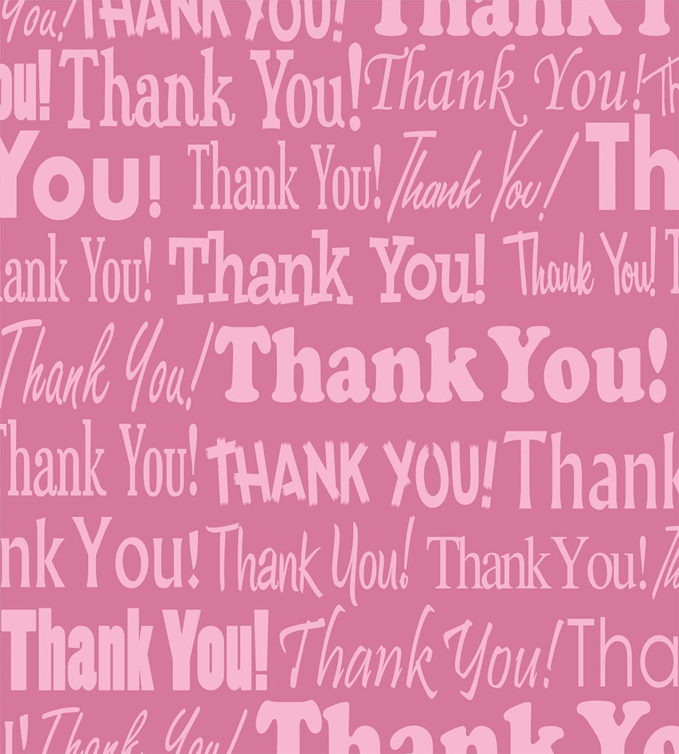 Ambesonne Thank You Duvet Cover Set - 2 Pack Cal King Size in Pale Fuchsia & Pink with 4 Pillowcases | Floral Calligraphy Thankful Message Bedding | Perfect for Guest Rooms, Master Bedrooms & Gift Giving