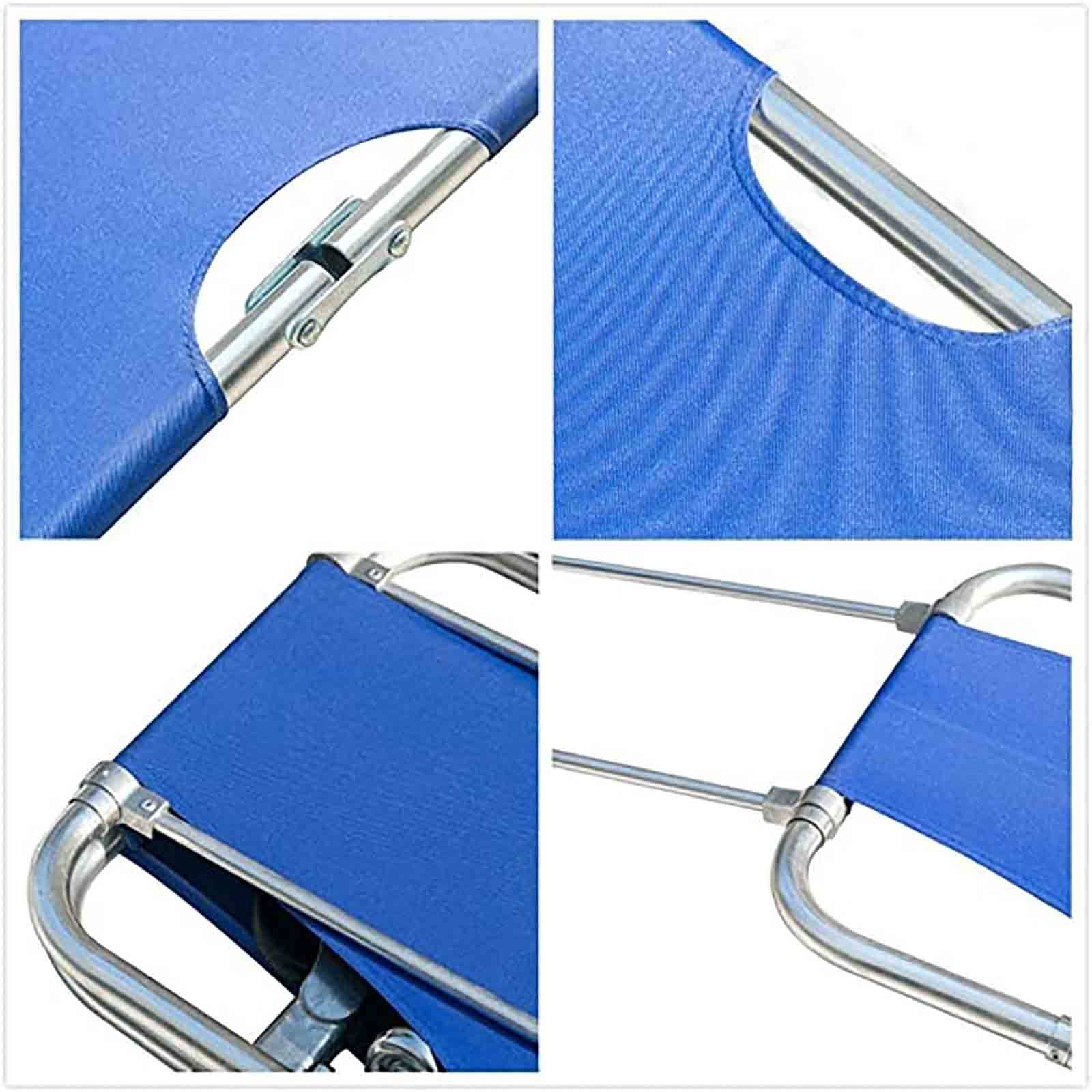 Portable Folding Emergency Stretcher - Lightweight Aluminum Rescue Stretcher with Wheels for Patient Transport | First Aid, Disaster Relief & Outdoor Camping Use
