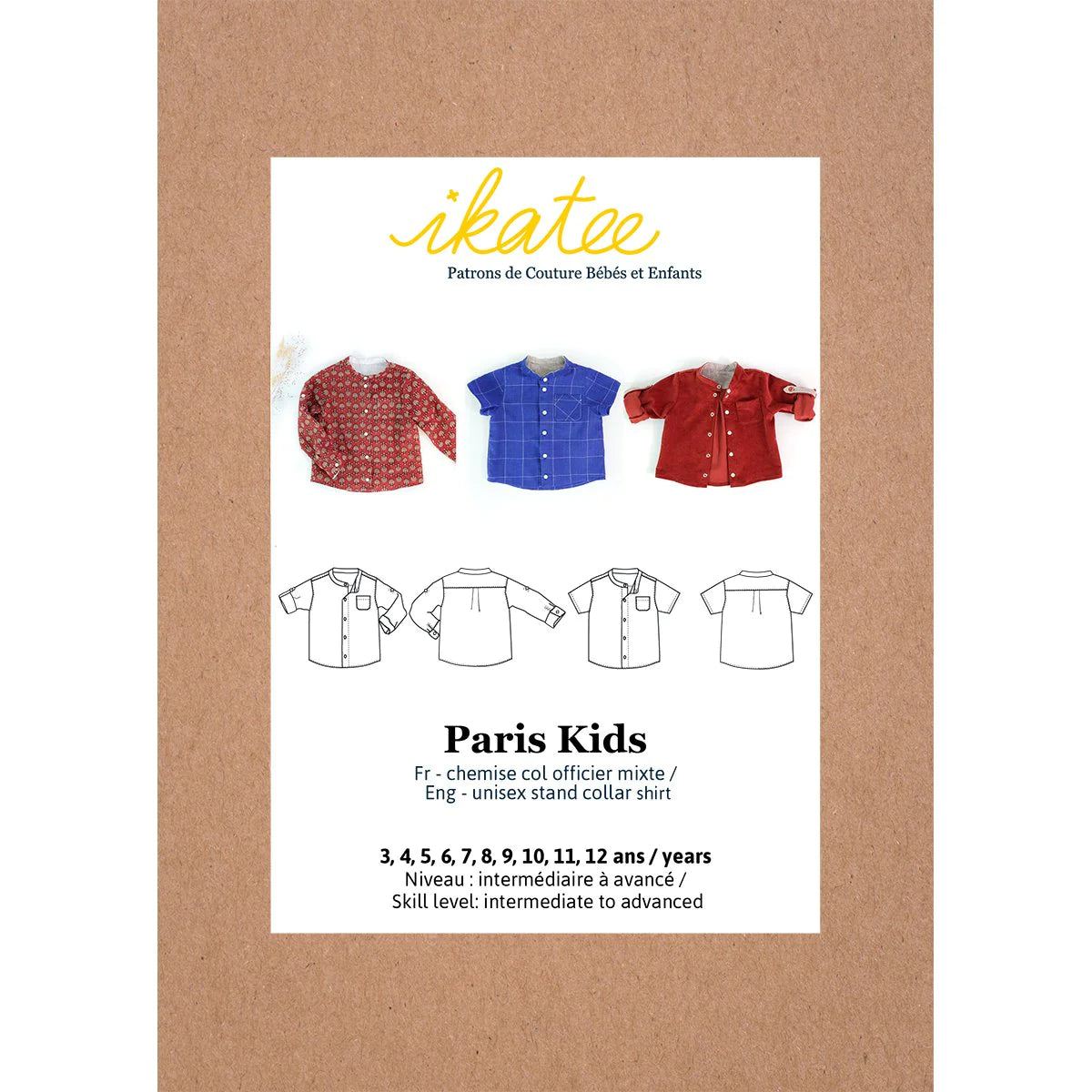 Paris Themed Kids Shirts | Trendy French Pattern T-Shirts for Boys & Girls Ages 3-12 | Perfect for School, Travel & Family Photos